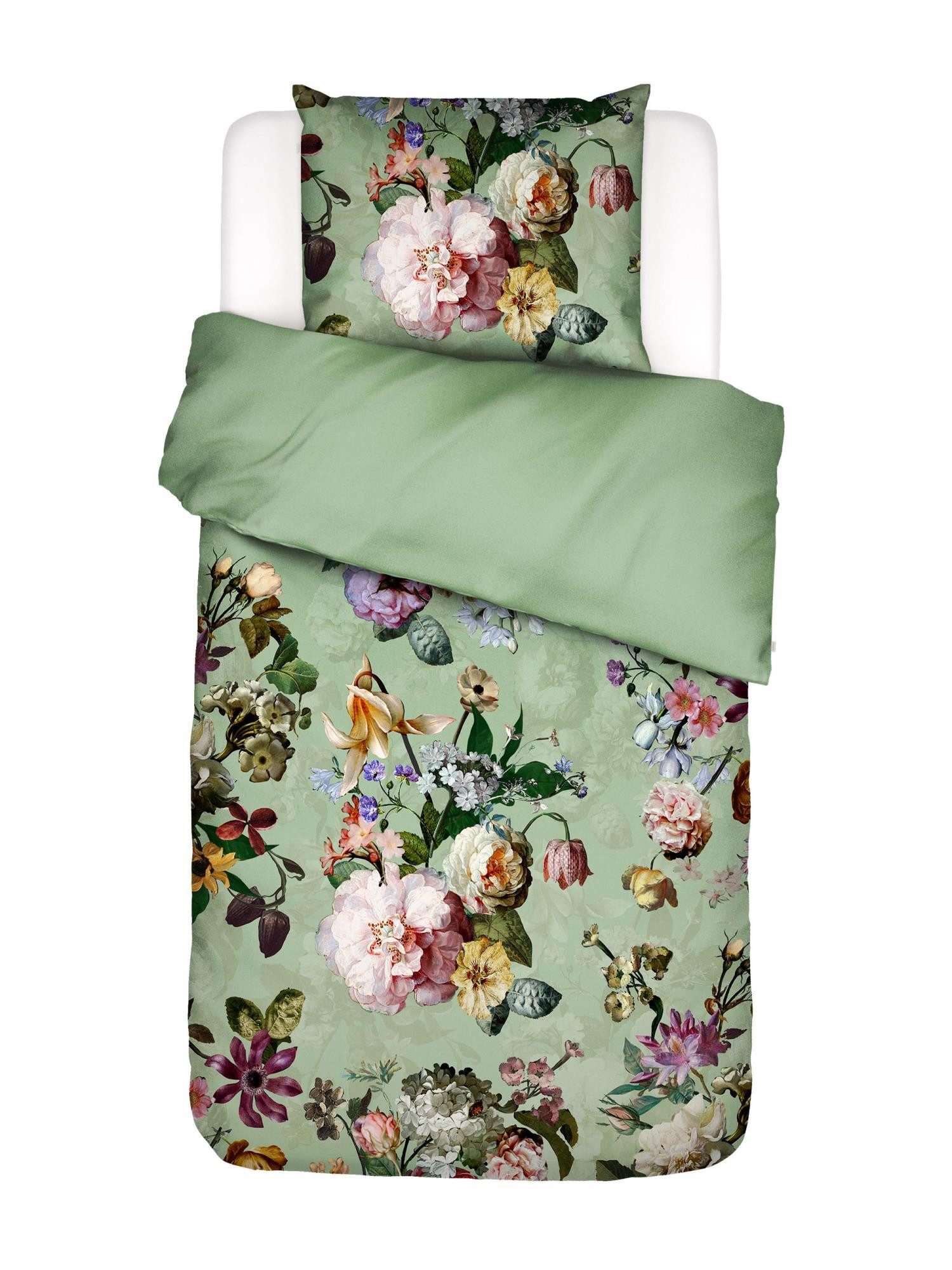 Essenza Bettwäsche Fleur, Satin, 2 teilig, günstig online kaufen