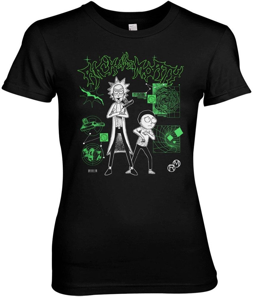 Rick and Morty T-Shirt Lab Girly Tee