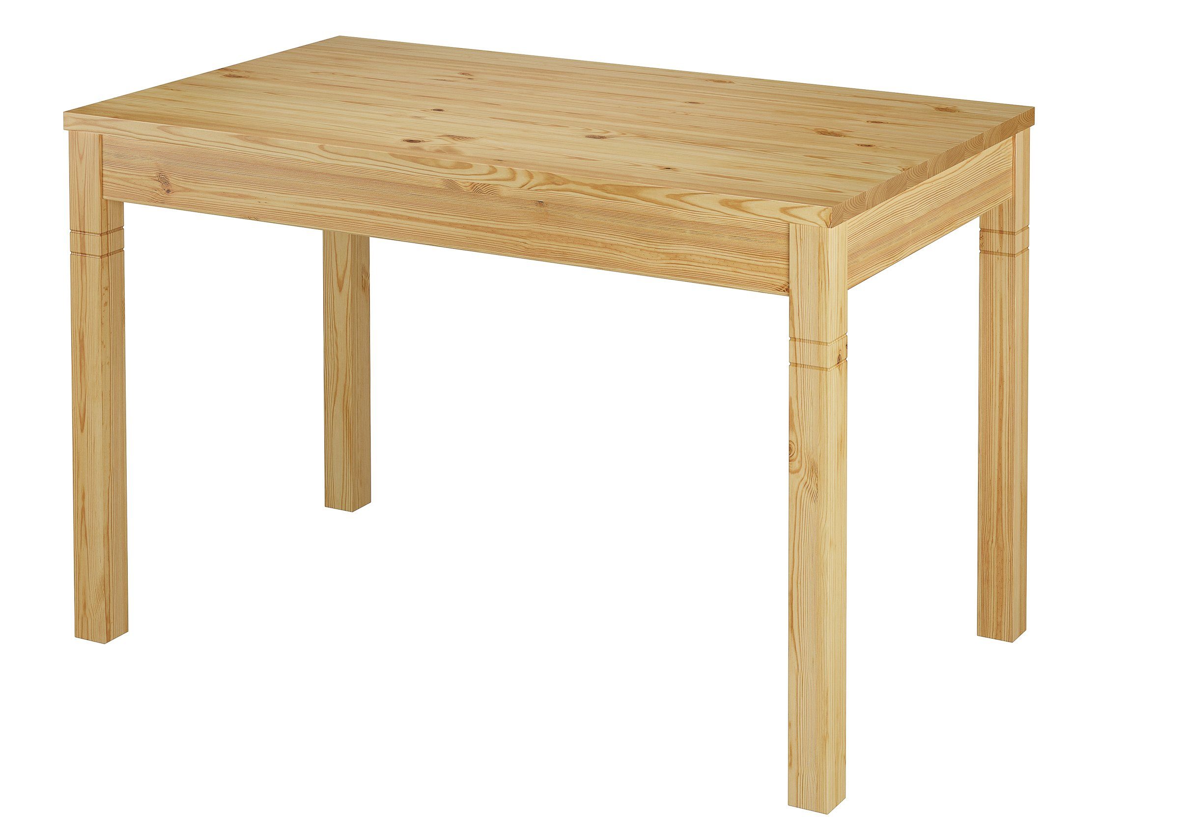 ERST-HOLZ Küchentisch Schmaler Esszimmertisch aus Kiefer günstig online kaufen