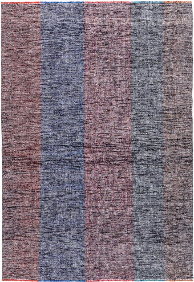 Orientteppich Kelim Afghan Rainbow 200x291 Handgewebter Orientteppich, Nain Trading, rechteckig, Höhe: 3 mm