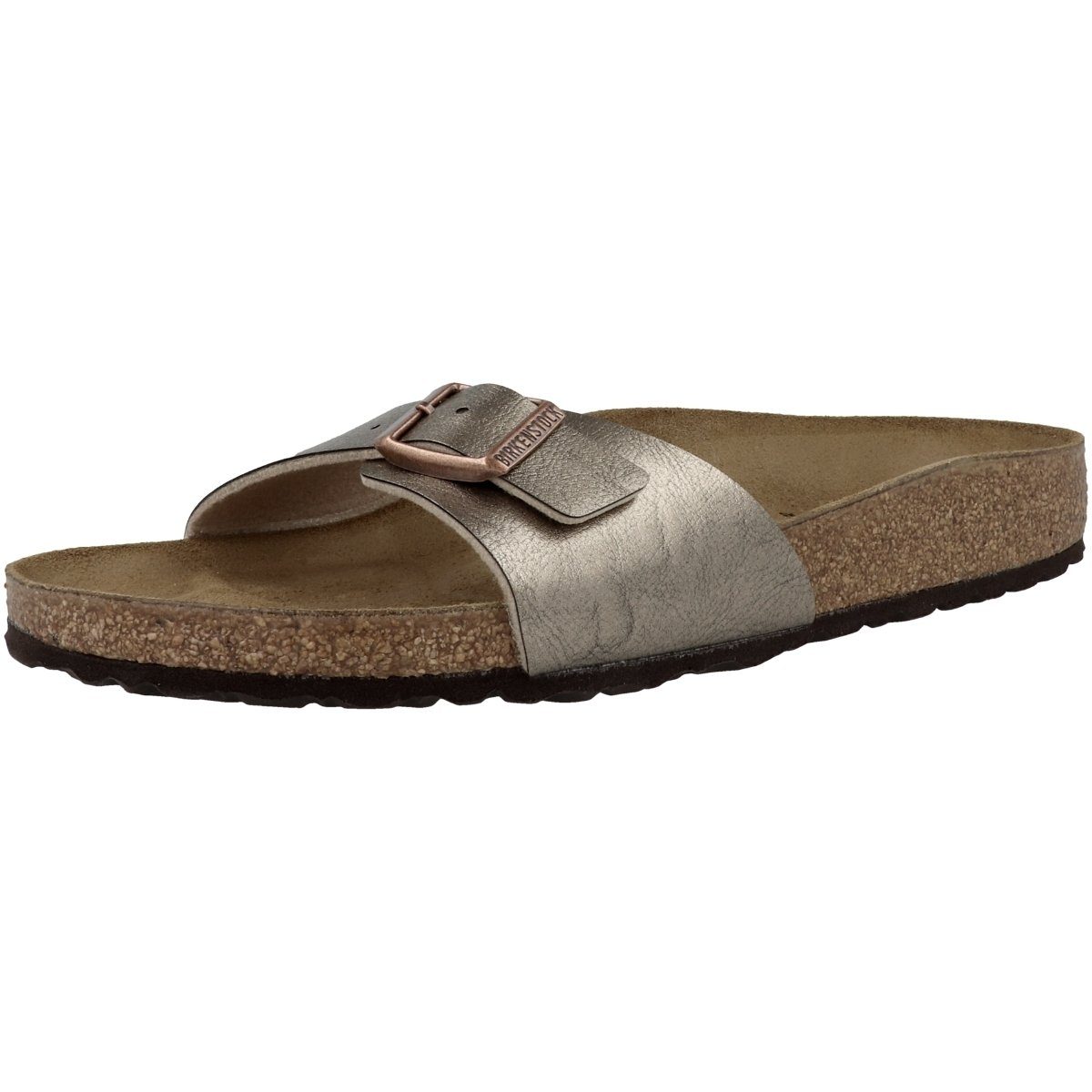 Birkenstock Madrid Birko-Flor schmal Damen Sandale Sandaletten, Sommerschuhe, Badeschuhe, Riemchen, Schlappen