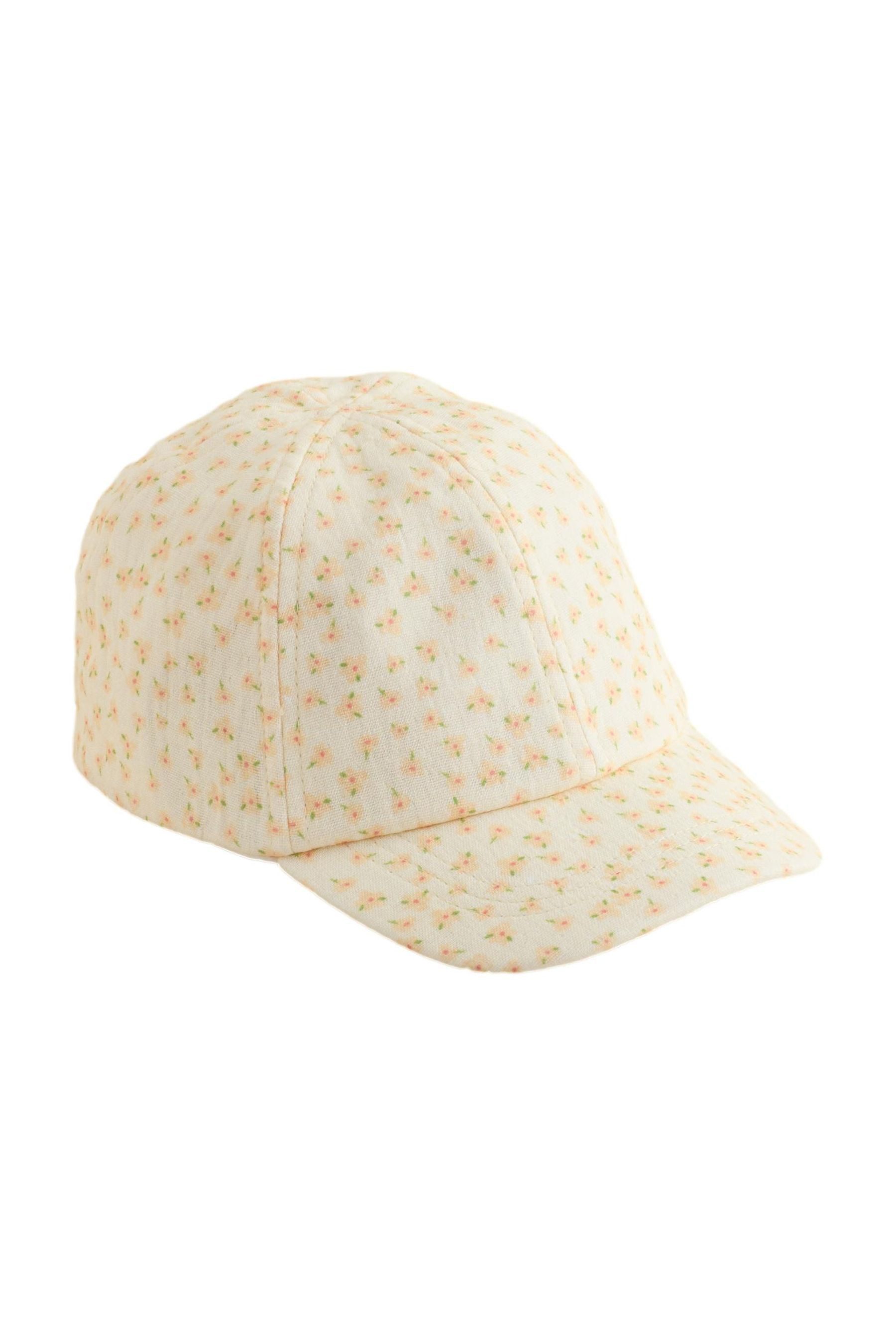 Baseball Cap Baseballkappe aus 100 % Baumwolle mit Blumenmuster