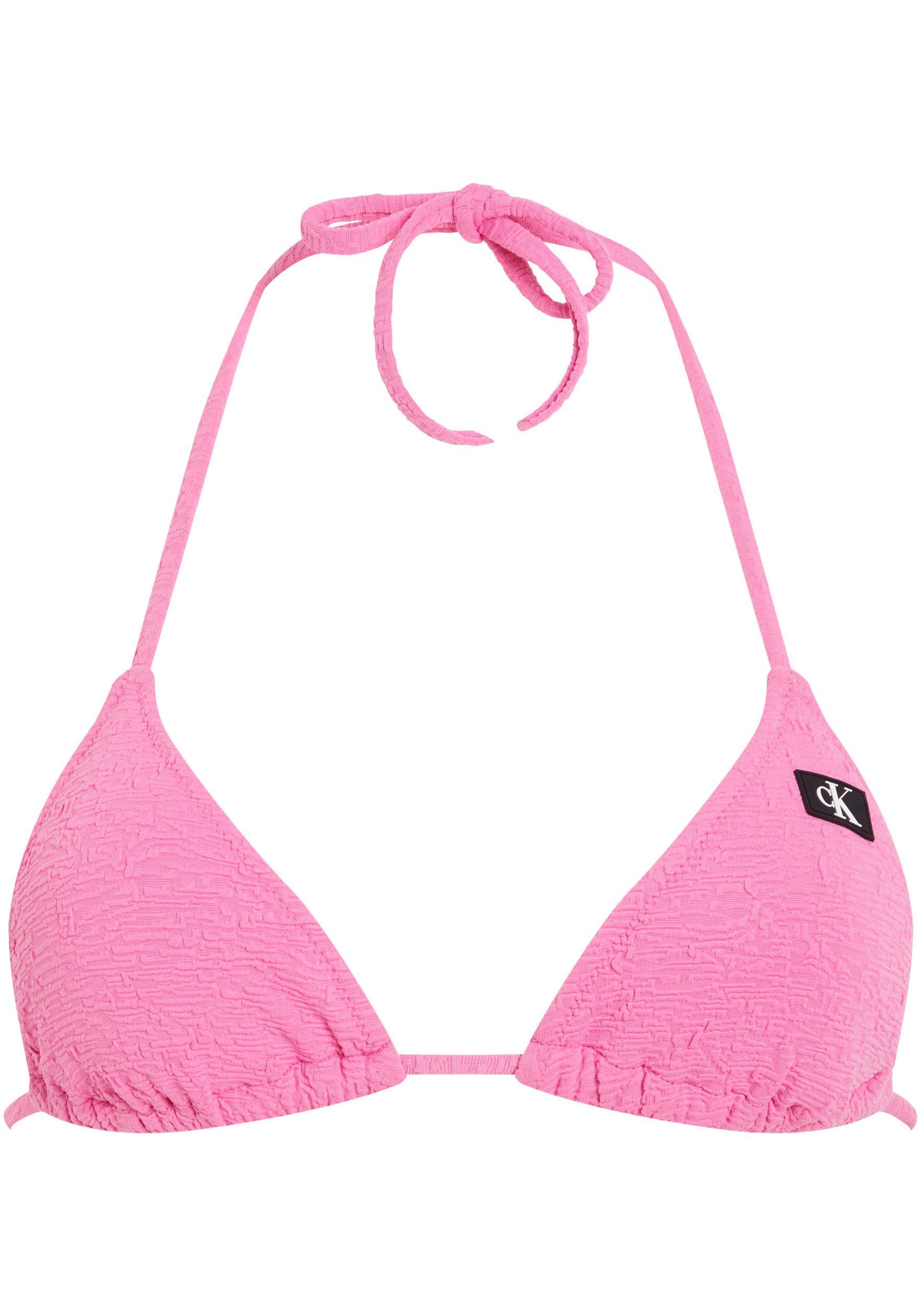 Calvin Klein Swimwear Triangel-Bikini-Top TRIANGLE-RP, mit Struktur