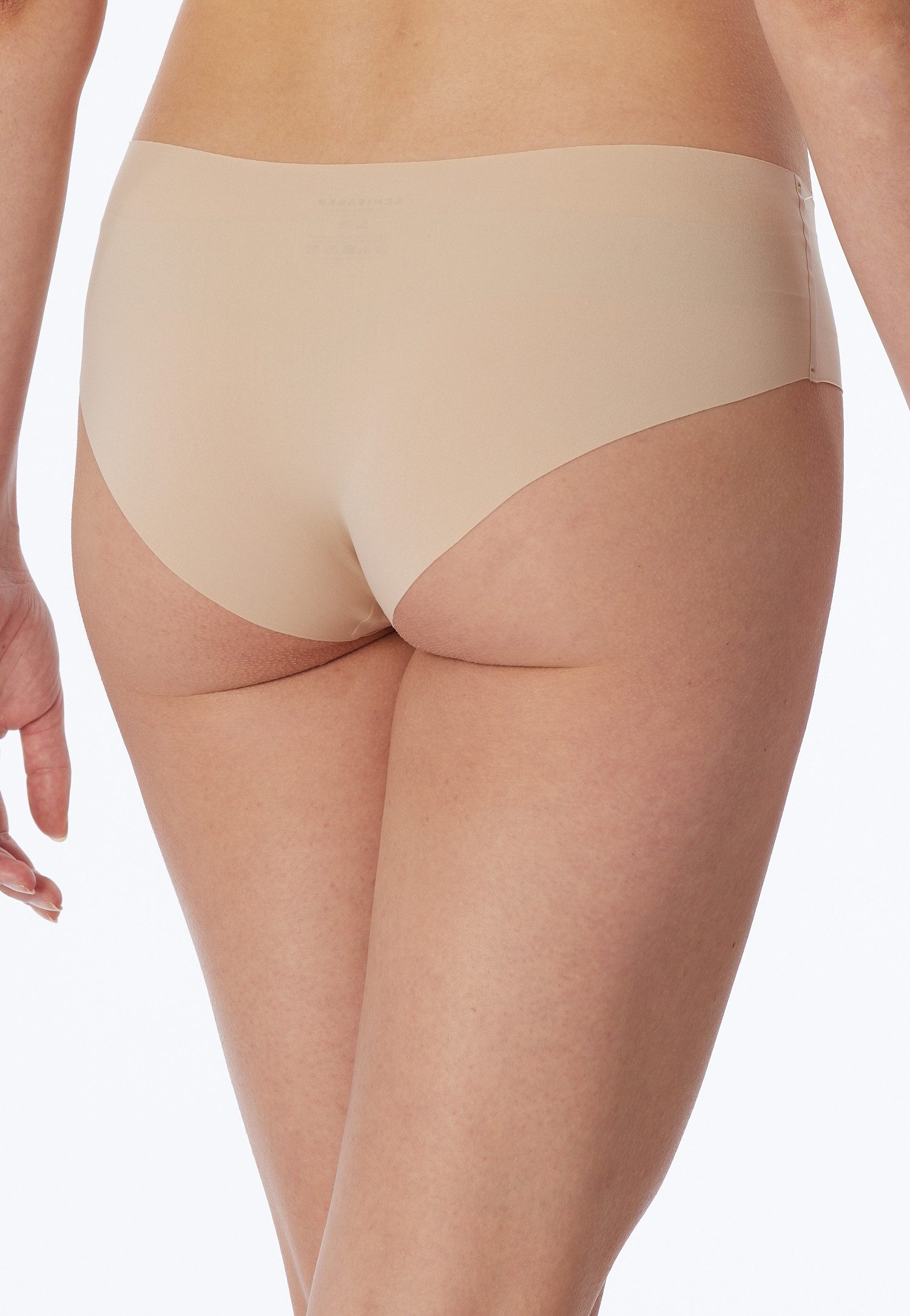 Schiesser Panty Invisible Light flache Seitennähte, Single Jersey, geschnittene Kanten
