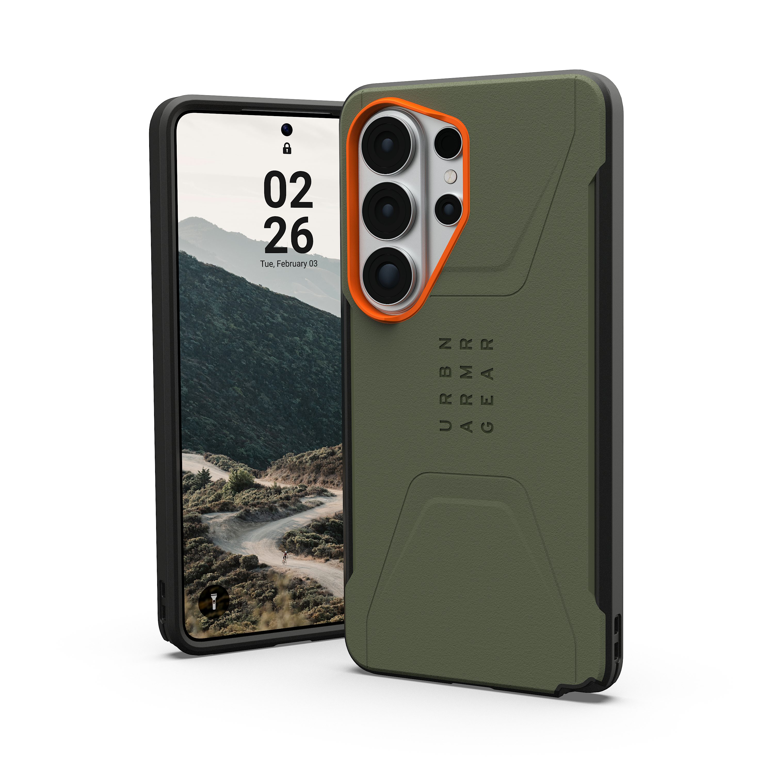 Urban Armor Gear Smartphone-Hülle Civilian - Samsung Galaxy S26 Ultra Hülle, ["Designed for Samsung" zertifiziert]