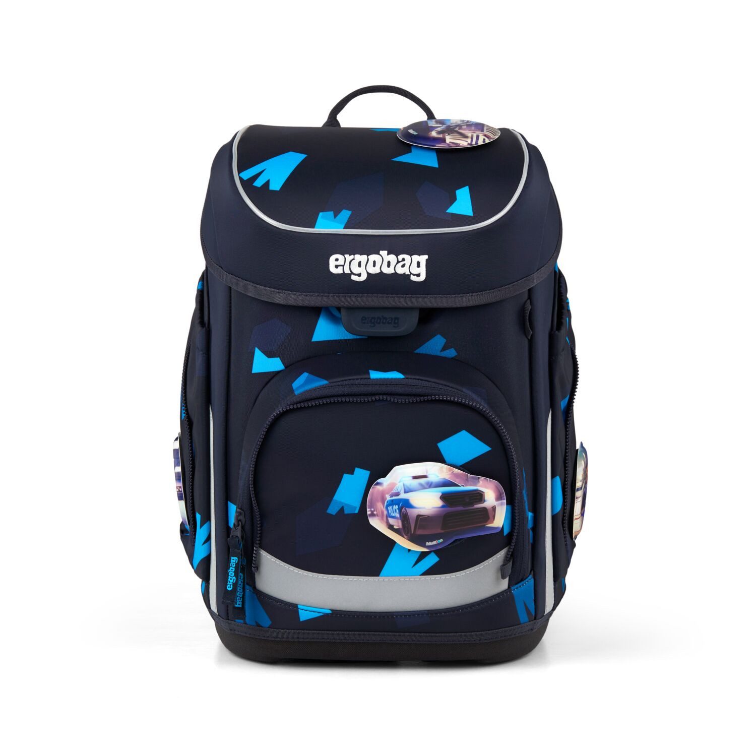 ergobag Schulranzen Schulranzen-Set CUBO VerfolgBärjagd 5-teilig, 25/26 (5-teilig), ergonomisch, höhenverstellbar, Your-Size-System, ab 1. Klasse – Bild 3 von 5