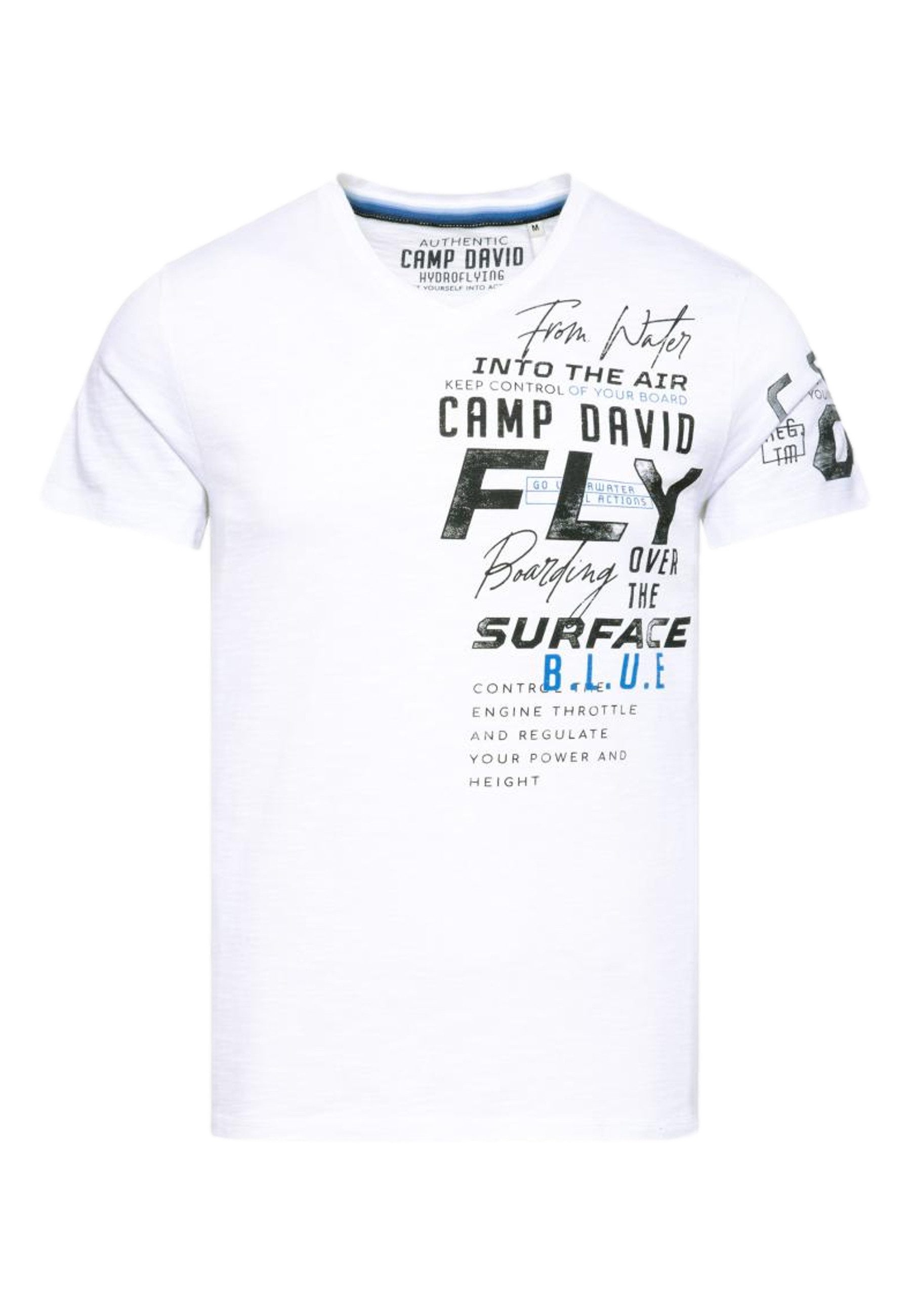 CAMP DAVID T-Shirt T-Shirt Kurzarmshirt (1-tlg., günstig online kaufen