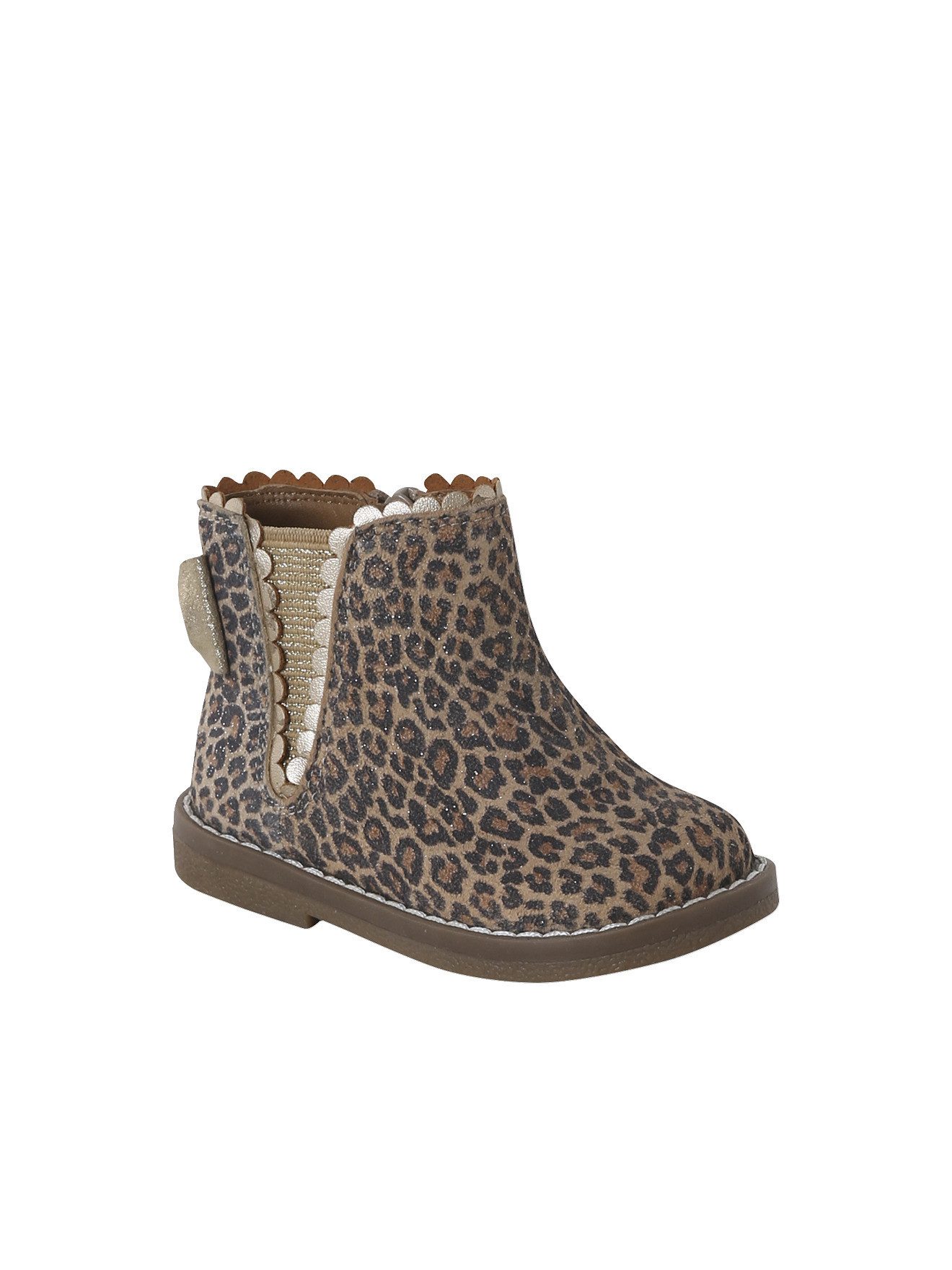 vertbaudet Mädchen Baby Boots mit Dehneinsatz Babystiefel
