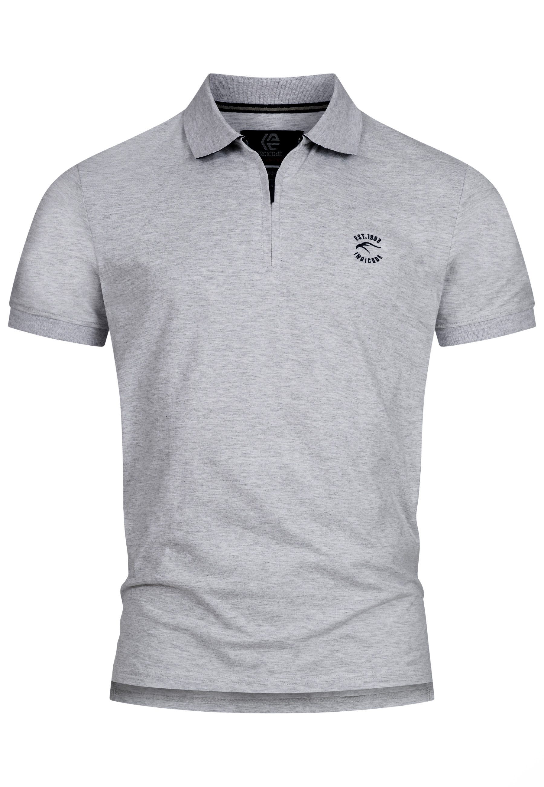 Indicode Poloshirt INYonah mit klassischem Kragen günstig online kaufen