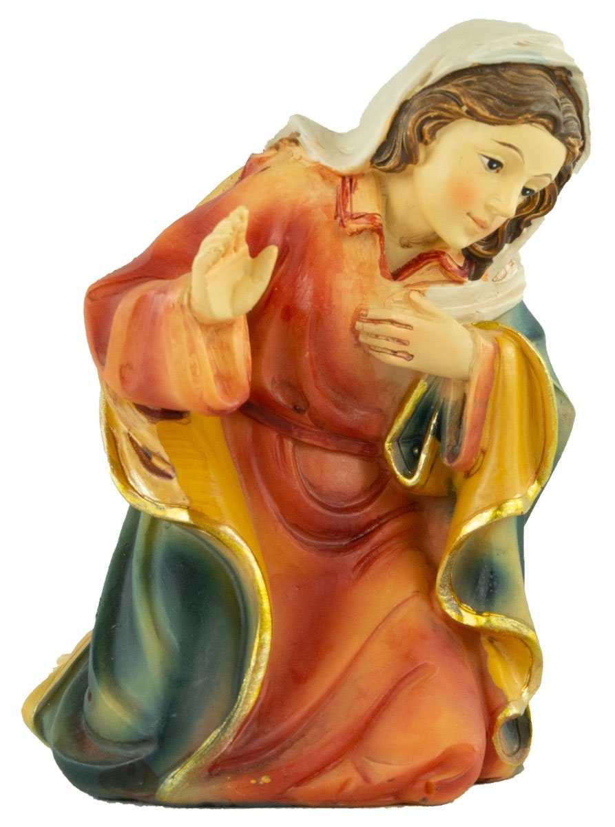Krippenfigur K 4-tlg., 15 Heilige St., Familie Krippenfiguren Krippenursel cm, handbemalte (4 077-01 ca. Krippenfiguren 4-tlg),