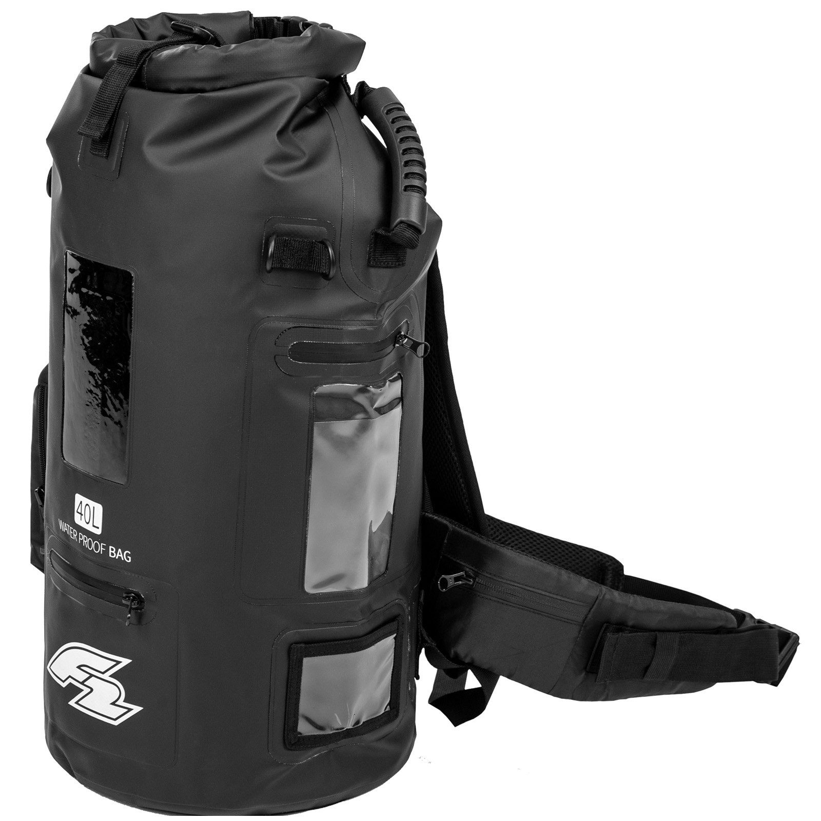 F2 Drybag F2 Tasche Aqua - Bag 40 L Schwarz 2024/25