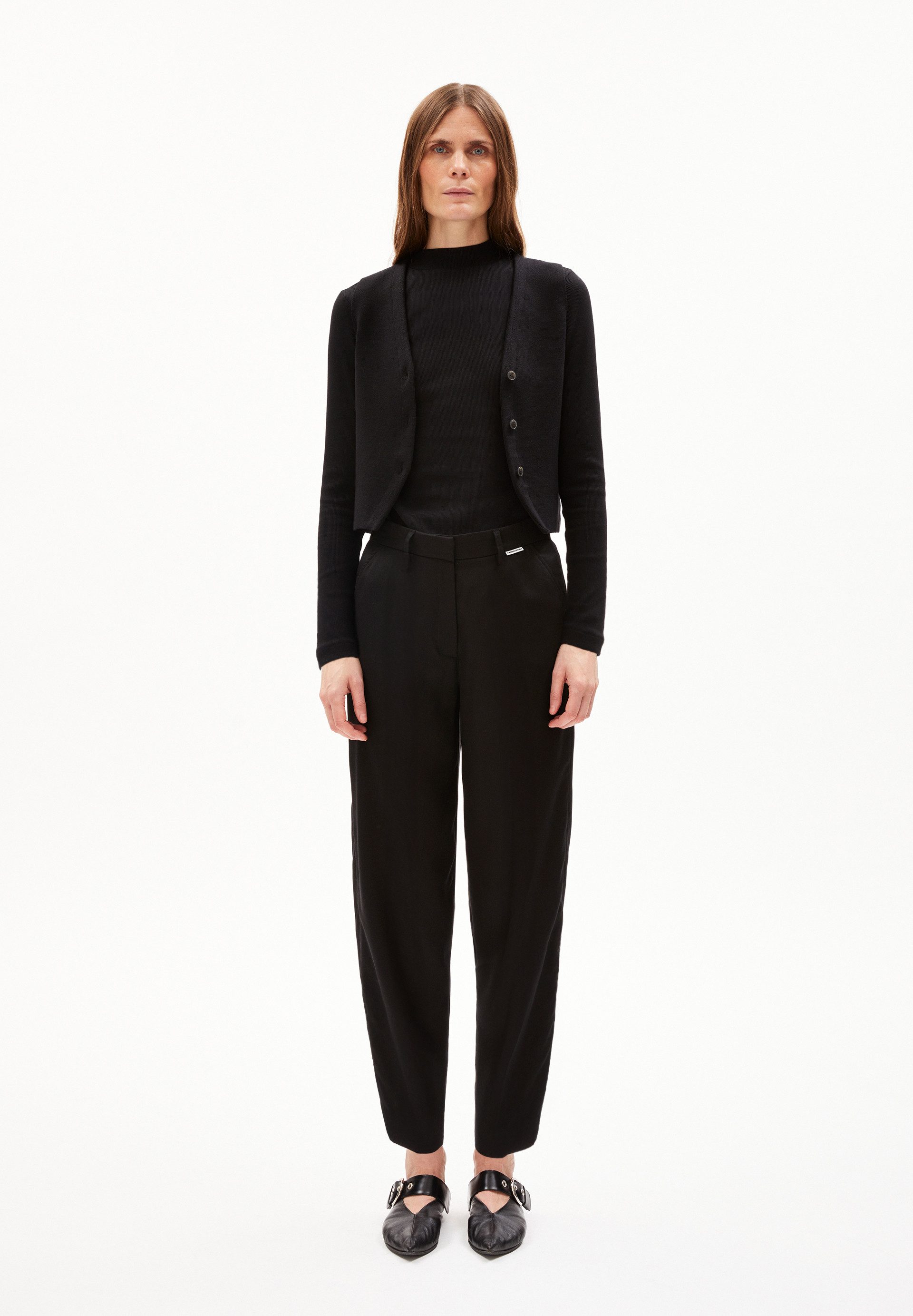 Armedangels Stoffhose SANDRINAA TAPERED (Relaxed Fit) günstig online kaufen