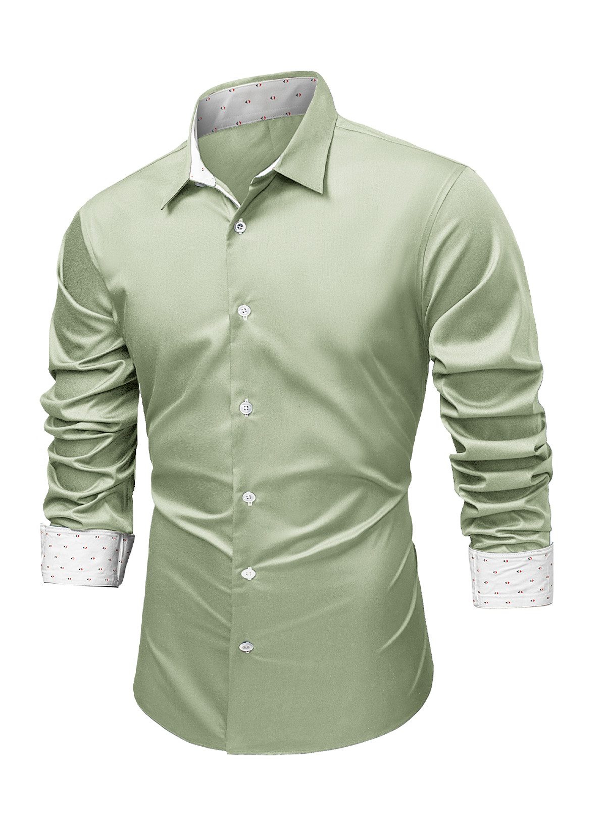 Businesshemd Langarm Business Hemden Regular Fit Freizeithemd Schwarz S-2XL