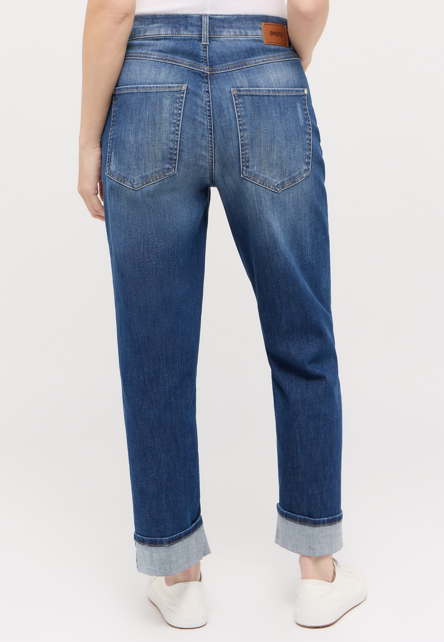 ANGELS Relax-fit-Jeans LIBERTA TURN UP Relaxed fit, aus Baumwollmischung, mit großen Vordertaschen – Bild 2 von 5