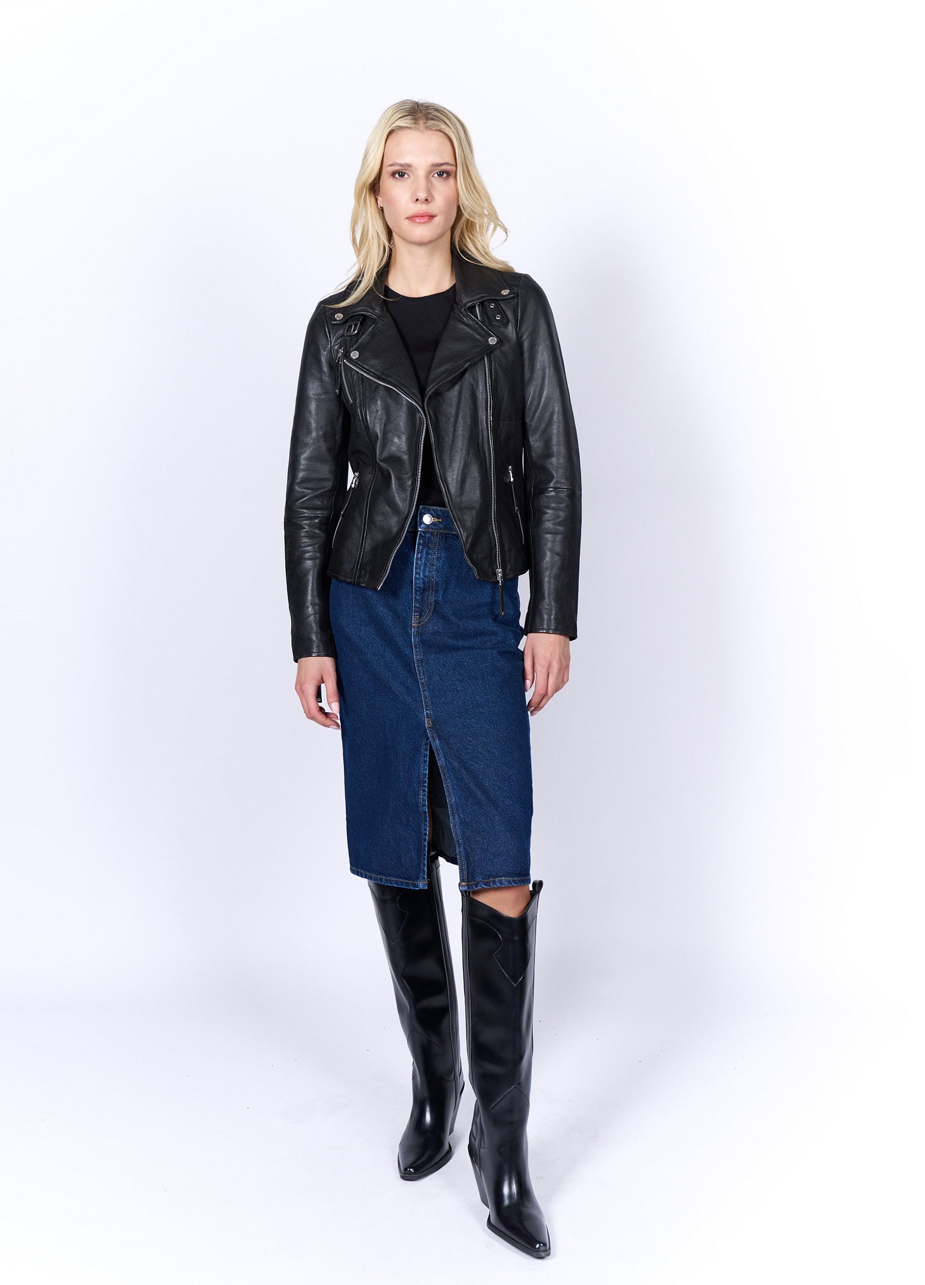 Freaky Nation Lederjacke Biker Princess