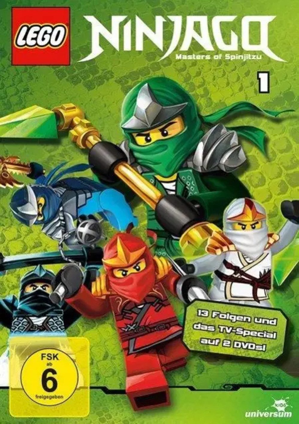 DVD LEGO Ninjago - Staffel 1