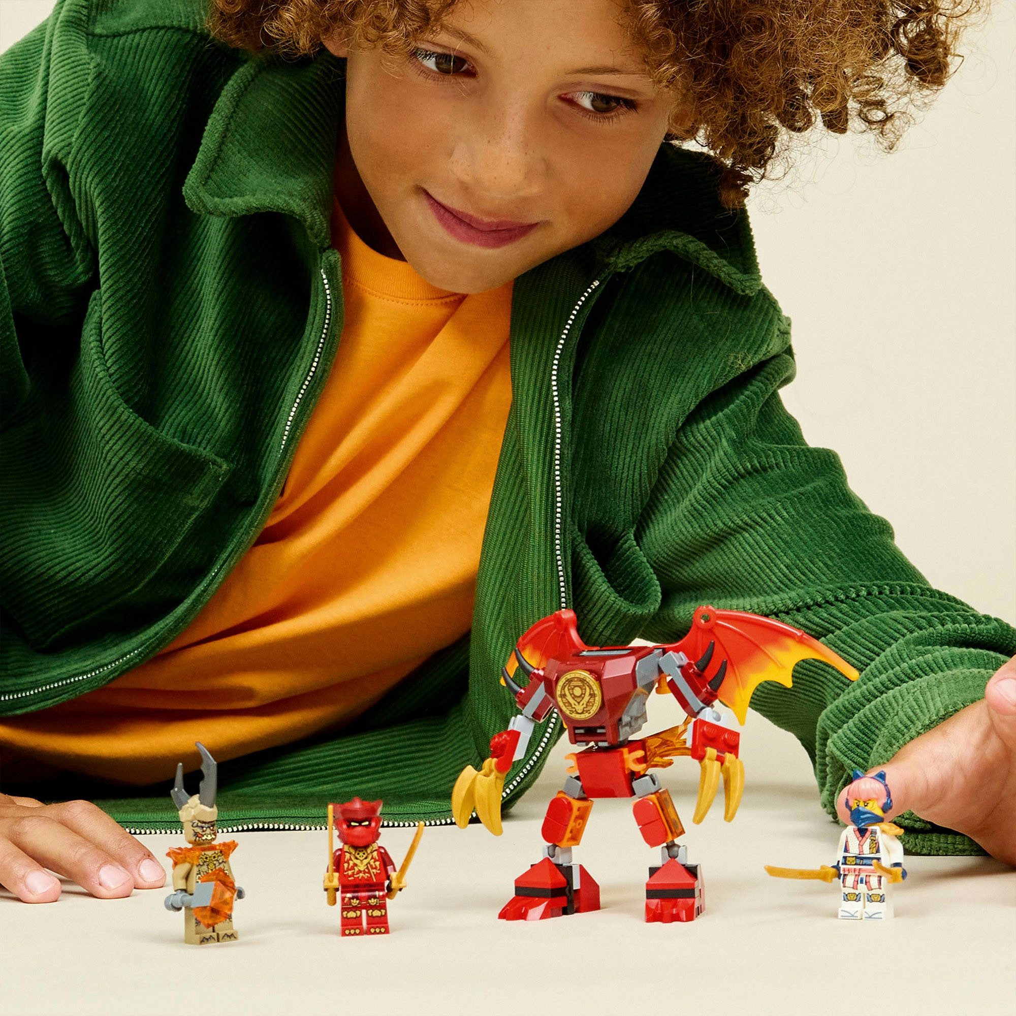 LEGO® Kais Drachen-Mech Battle Set (71851), LEGO Ninjago Konstruktionsspielsteine, (85 St) – Bild 2 von 5