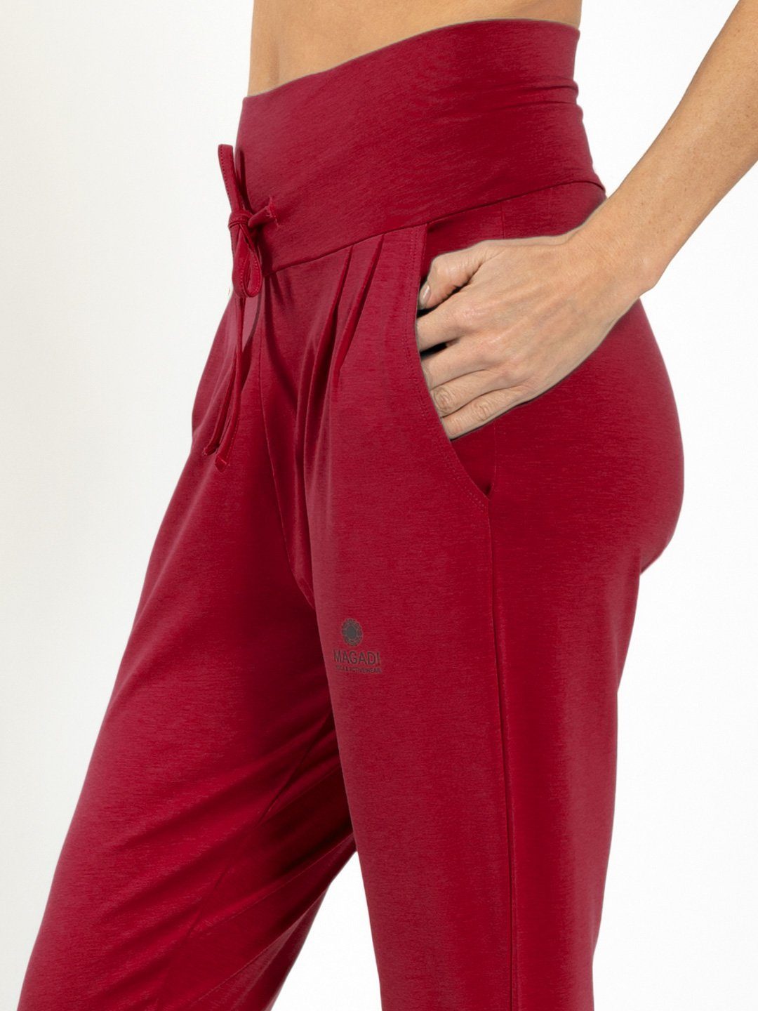 Magadi weichem Francis Naturmaterial Taschen mit aus Yogahose rot