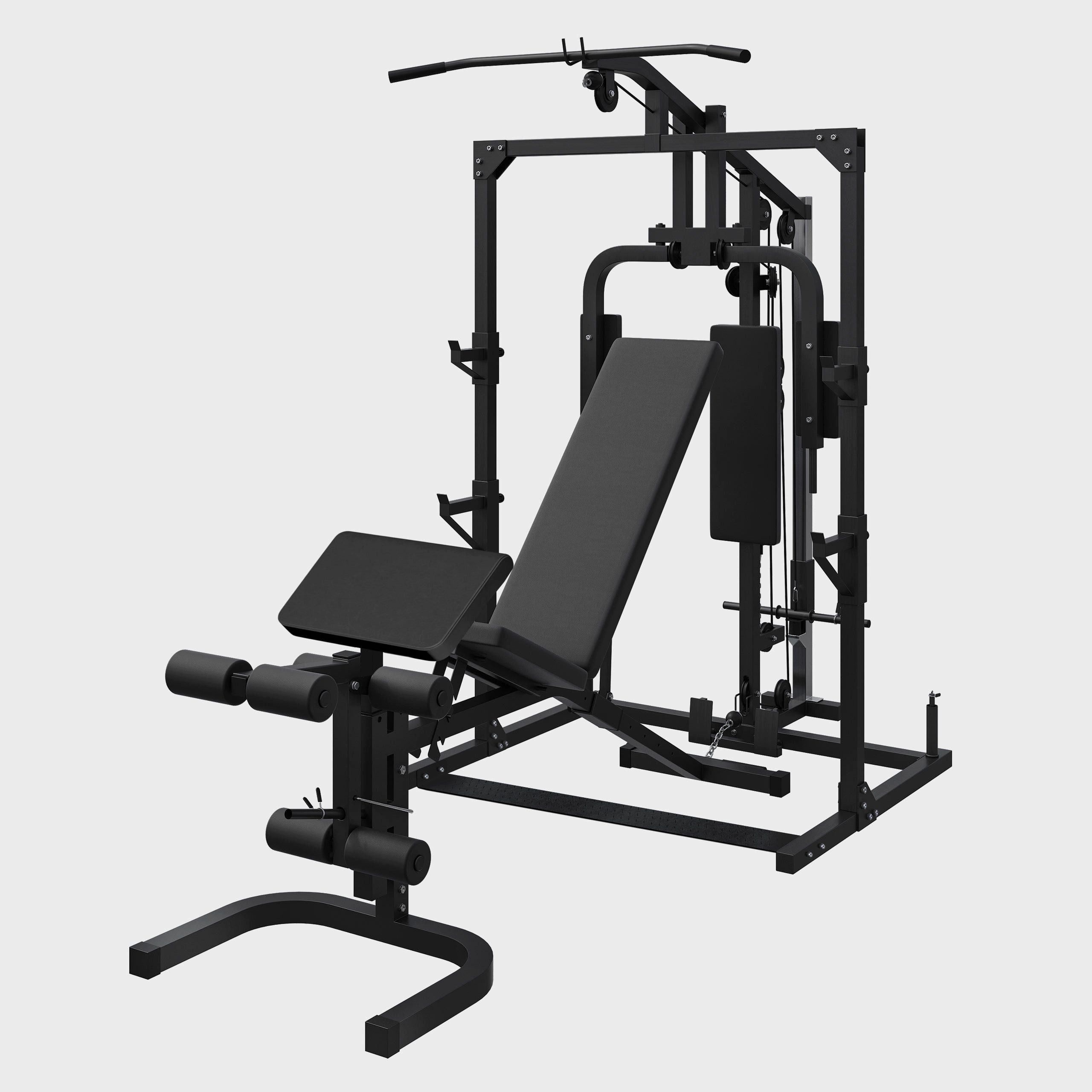 GORILLA SPORTS Hantelbank Home Gym mit verstellbarer Hantelbank, (1-tlg)