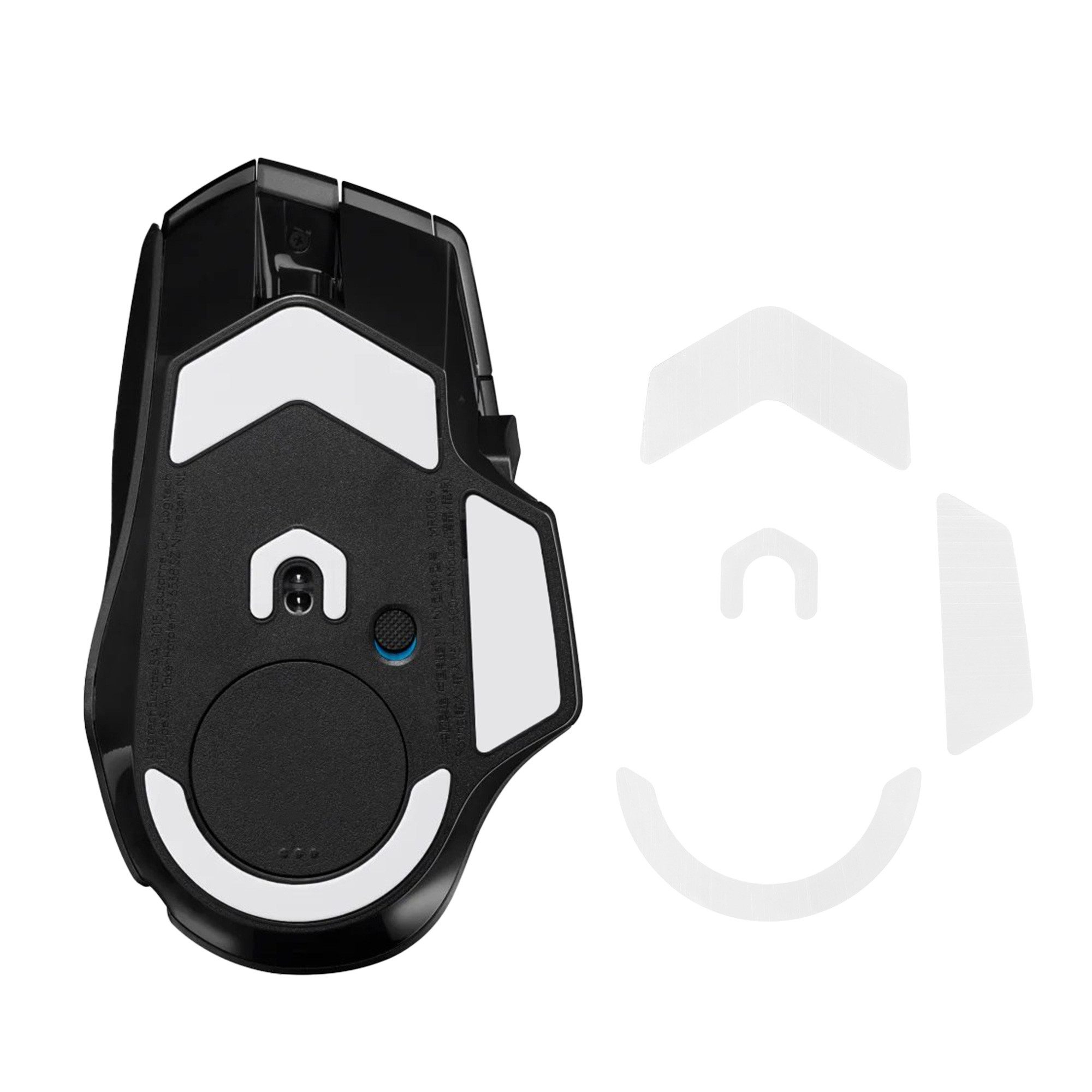 kwmobile Mauskabel-Halterung Mouse Feet Sticker für Logitech G502 X Plus, (1-tlg., Ersatz Glider Mausfüße passgenau - Glides in Weiß)