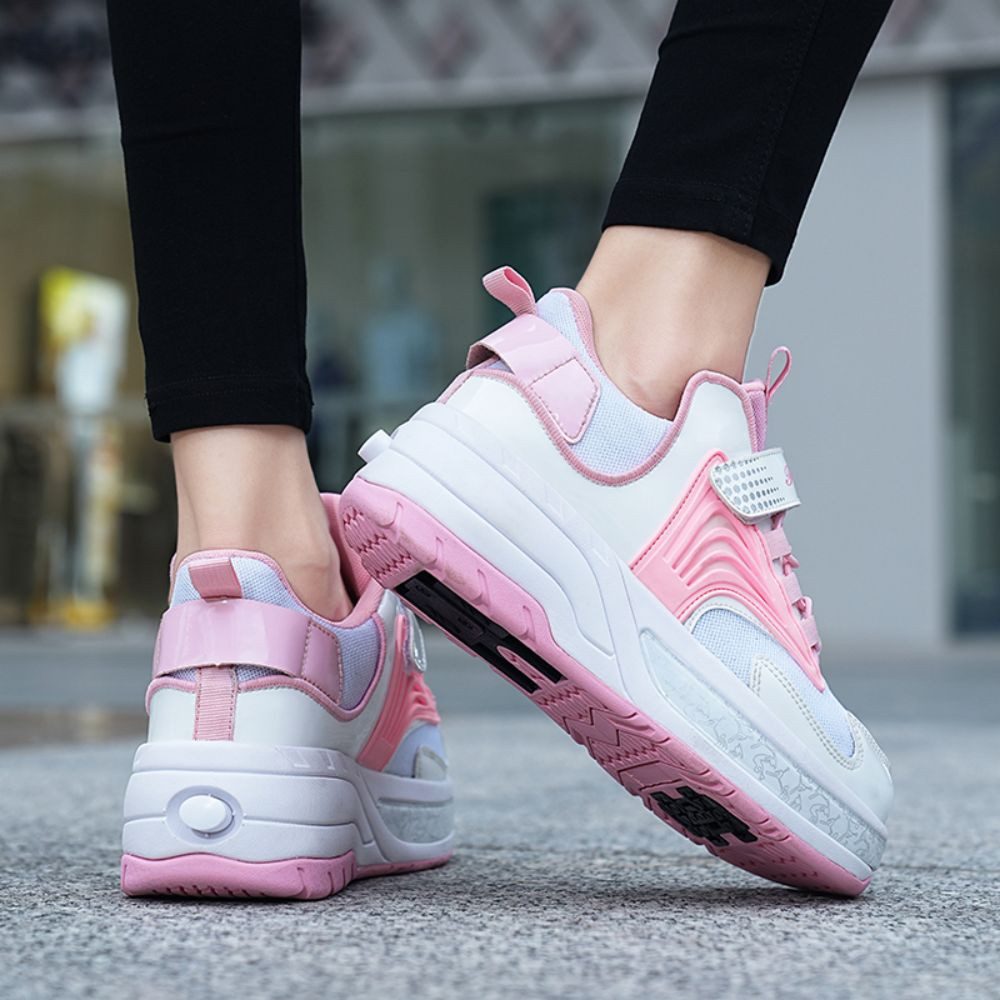 HUSK'SWARE Rollschuhe, (Leder, 1-St., ohne licht), Allradrollschuhe für Kinder verformte Radschuhe