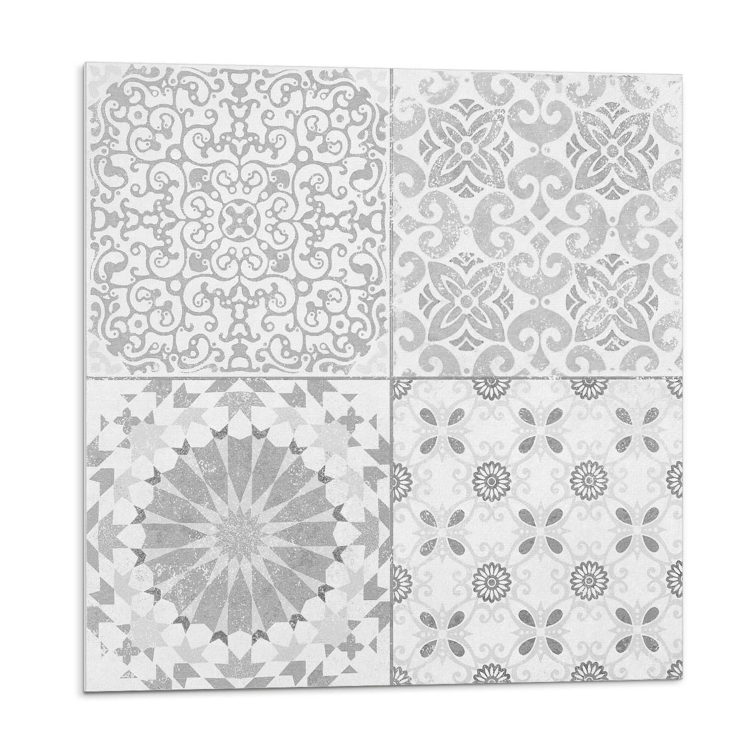 Tulup Spritzschutz Küchenrückwand Grau Geometrisch Und günstig online kaufen