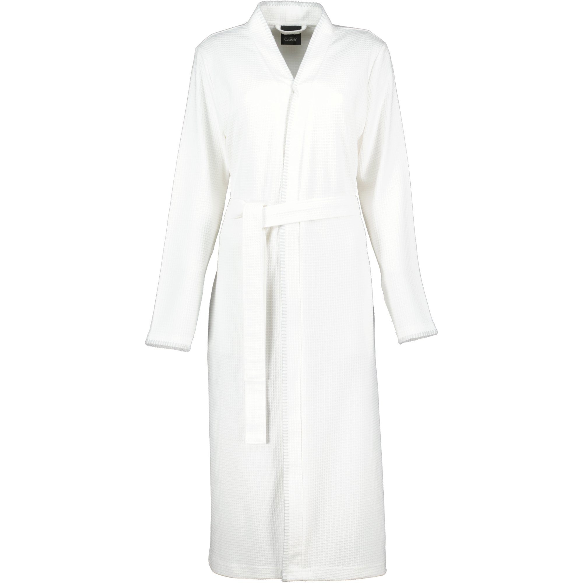 extraleicht Pique (67) Baumwolle, Damenbademantel Weiß Home Cawö % 812 Kimono 100 Kimono, Pique,