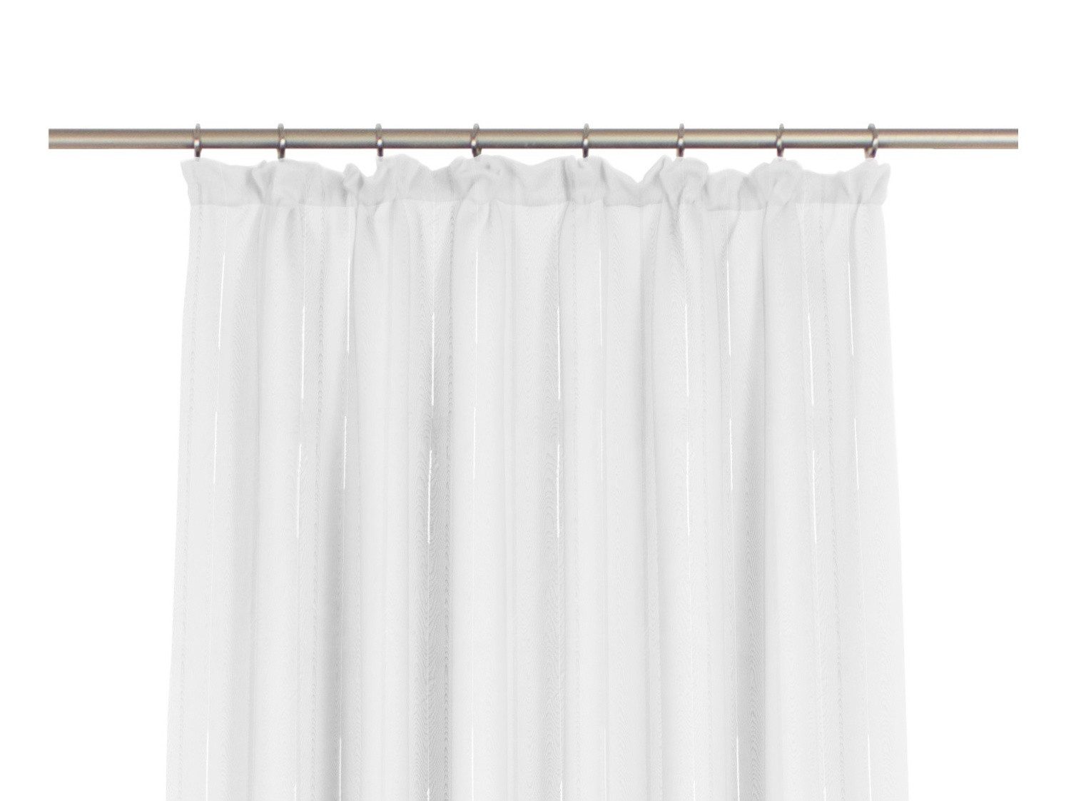 Wirth Gardine Undine (1 St), Faltenband, halbtransparent