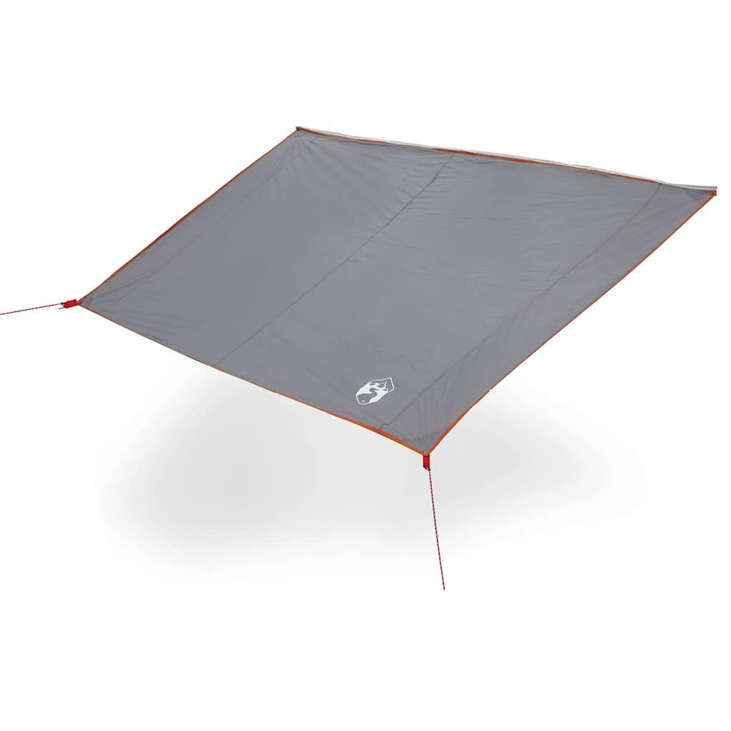 vidaXL Kuppelzelt Wasserfeste Plane Grau und günstig online kaufen