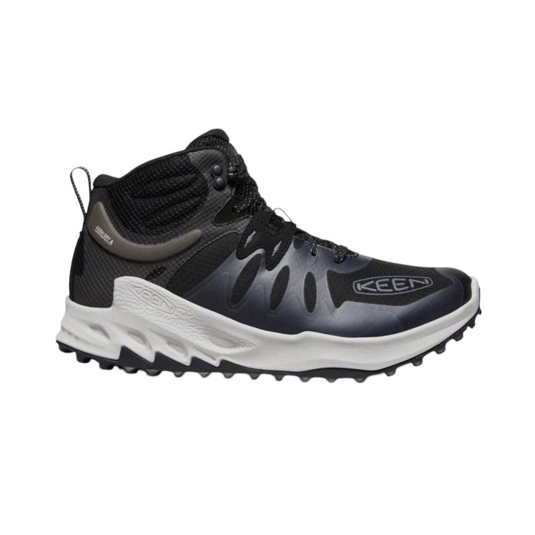 Keen Zionic Mid WP (Trail, wasserdicht) schwarz/stahlgrau Herren Wanderschuh