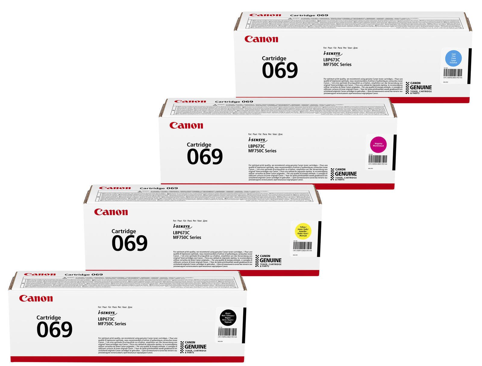 Canon Tonerkartusche Canon Toner 069 4er Multipack