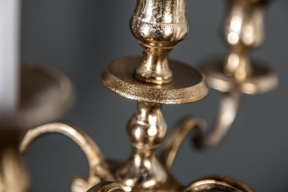 riess-ambiente Kerzenständer MODERN BAROCK 40cm gold, Metall · Kerzenhalter · Deko · Barock-Design – Bild 5 von 5