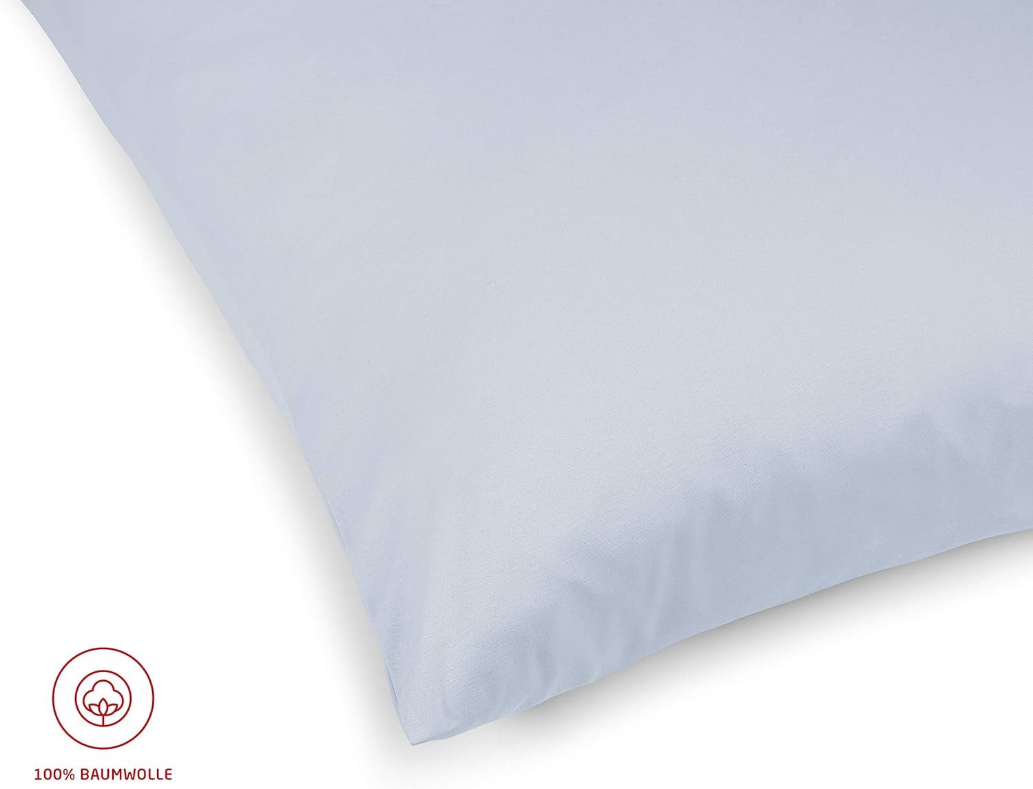 fleuresse Kissenbezug Colours, Ökotex Standard 100, Interlock-Jersey, besonders robust, formbeständig