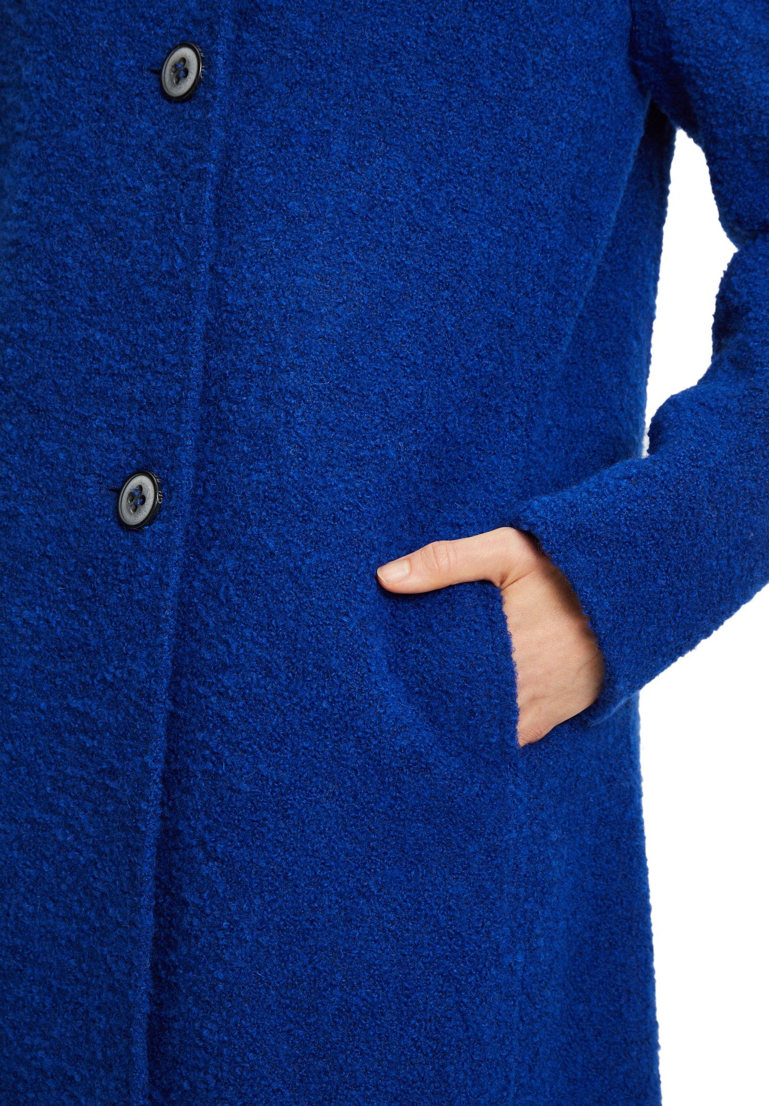 Gil Bret mit Nahttaschen Blue Bright Wolljacke