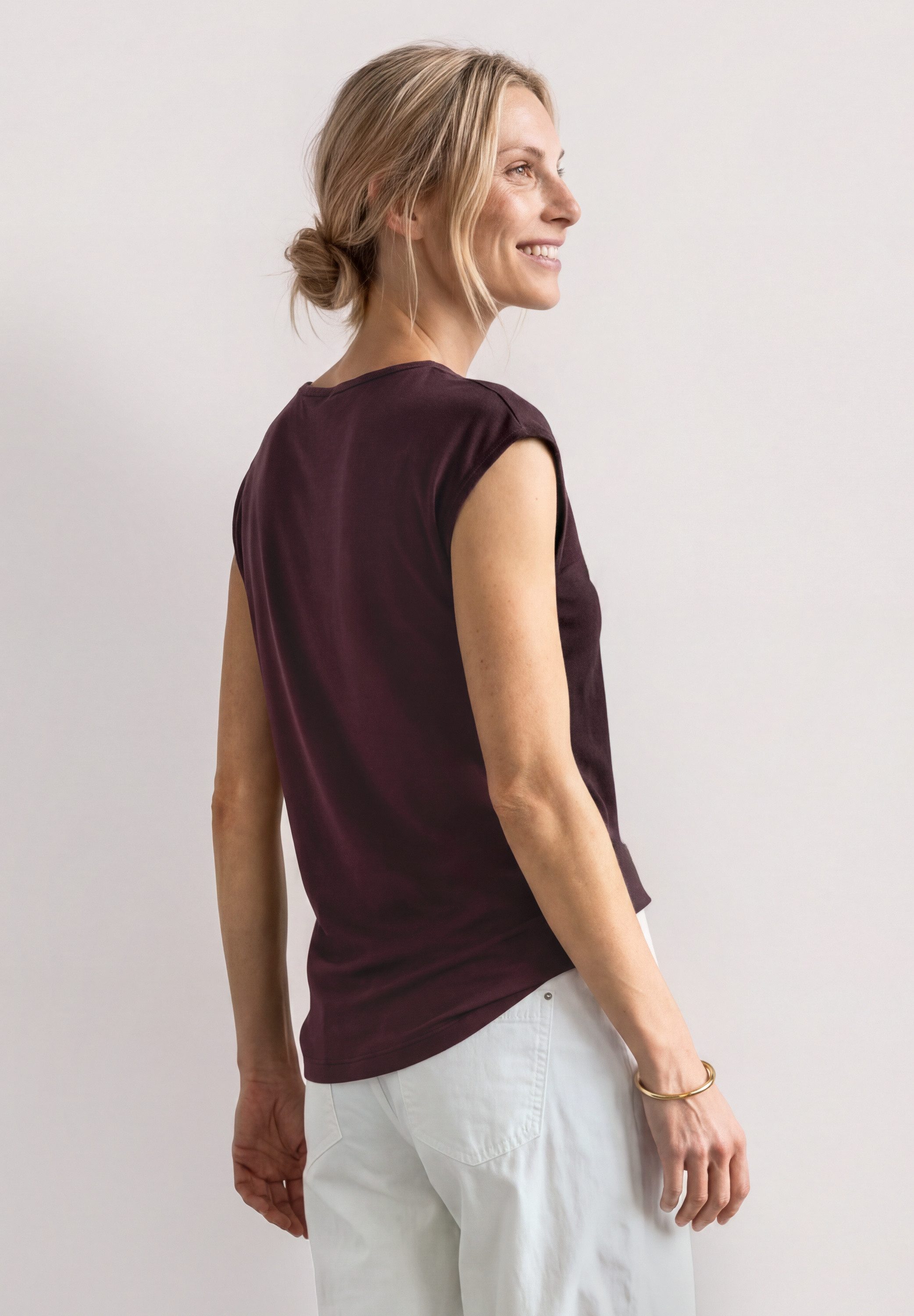 STREET ONE T-Shirt mit Cut-Out Detail