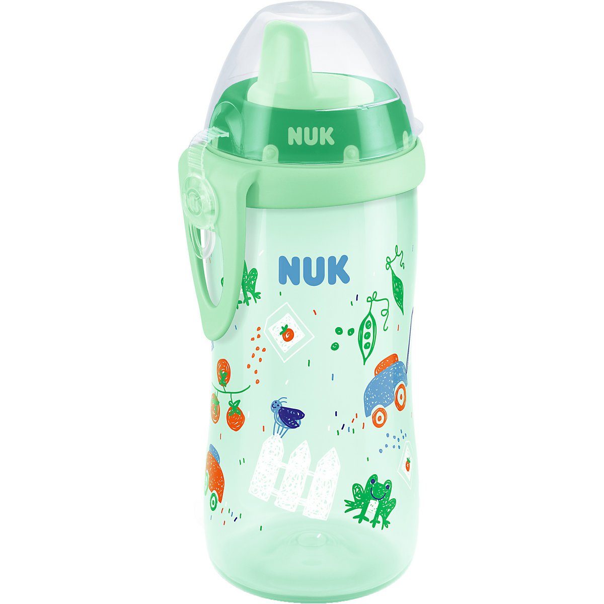 NUK NUK First Choice Kiddy Cup Trinklernbecher Trinkflasche auslaufsicher 1x 300 ml 
