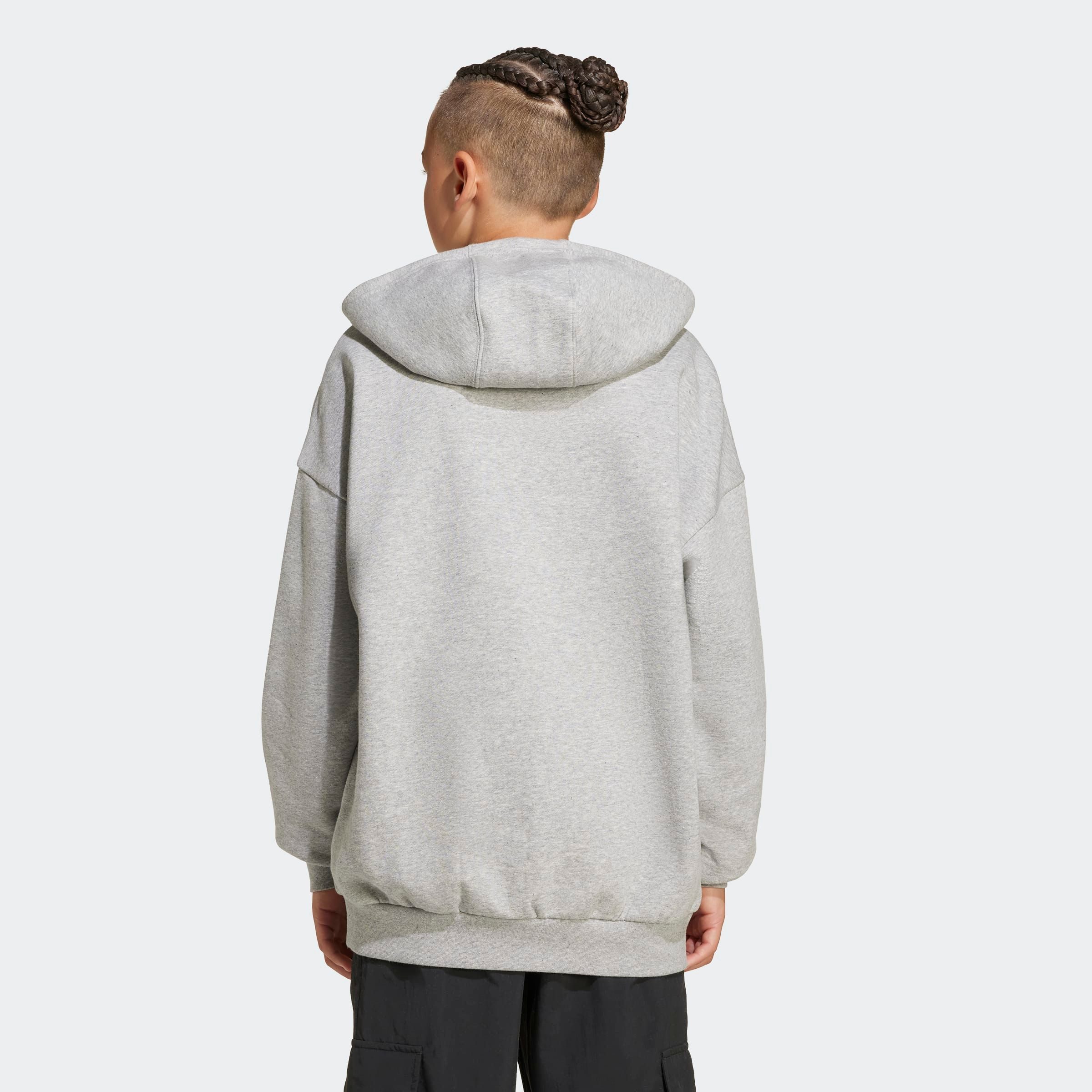adidas Originals Kapuzensweatshirt KIDS FLEECE-HOODIE, LOCKER GESCHNITTEN
