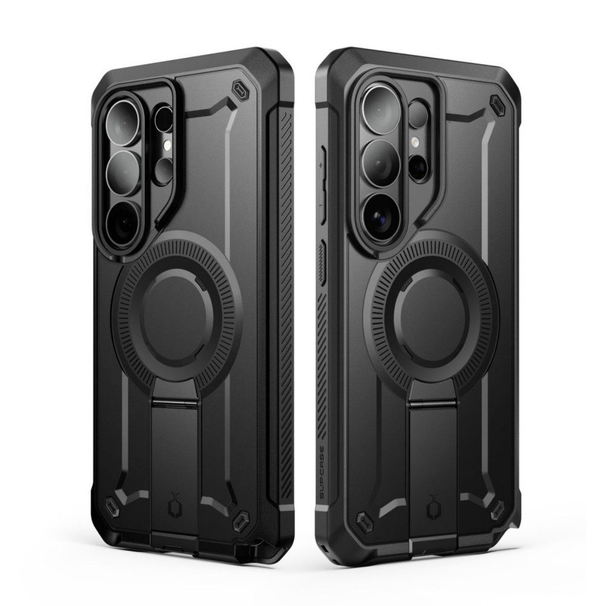 Supcase Schutz-Set Unicorn Beetle Pro Mag Handyhülle + Schutzglas Set Samsung S26 Ultra 6,9 Zoll, Zwei Frontrahmen-Optionen ermöglichen flexible Nutzung – Bild 2 von 5