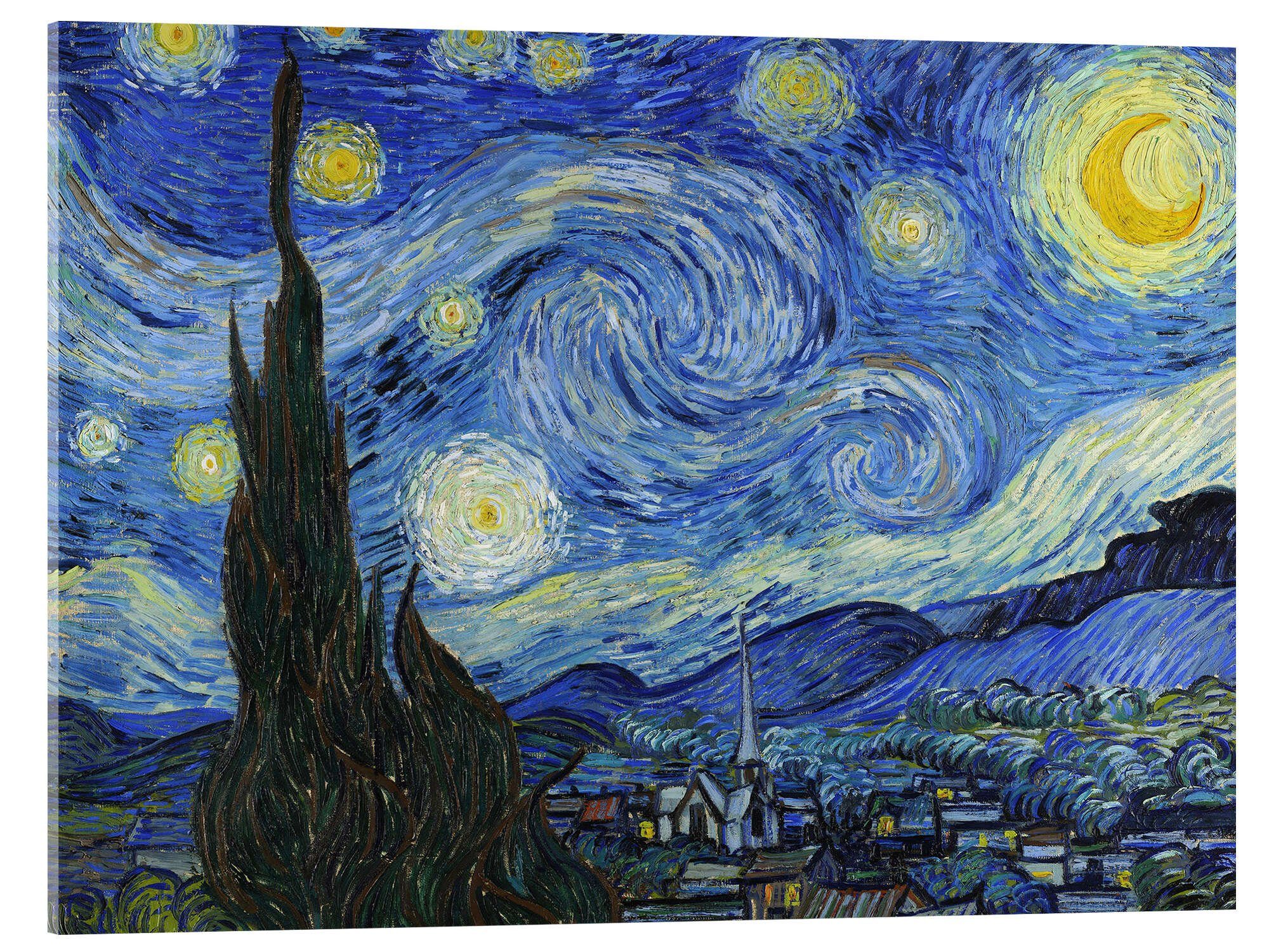 Posterlounge Poster Vincent van Gogh, Sternennacht, günstig online kaufen