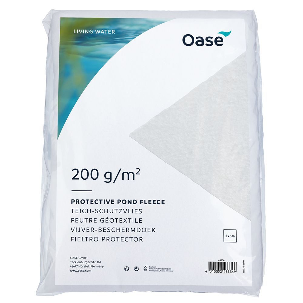 OASE Teichfilter OaseTeich-Schutzvlies abgepackt 5 x 2 m (10 m) 200g weiß