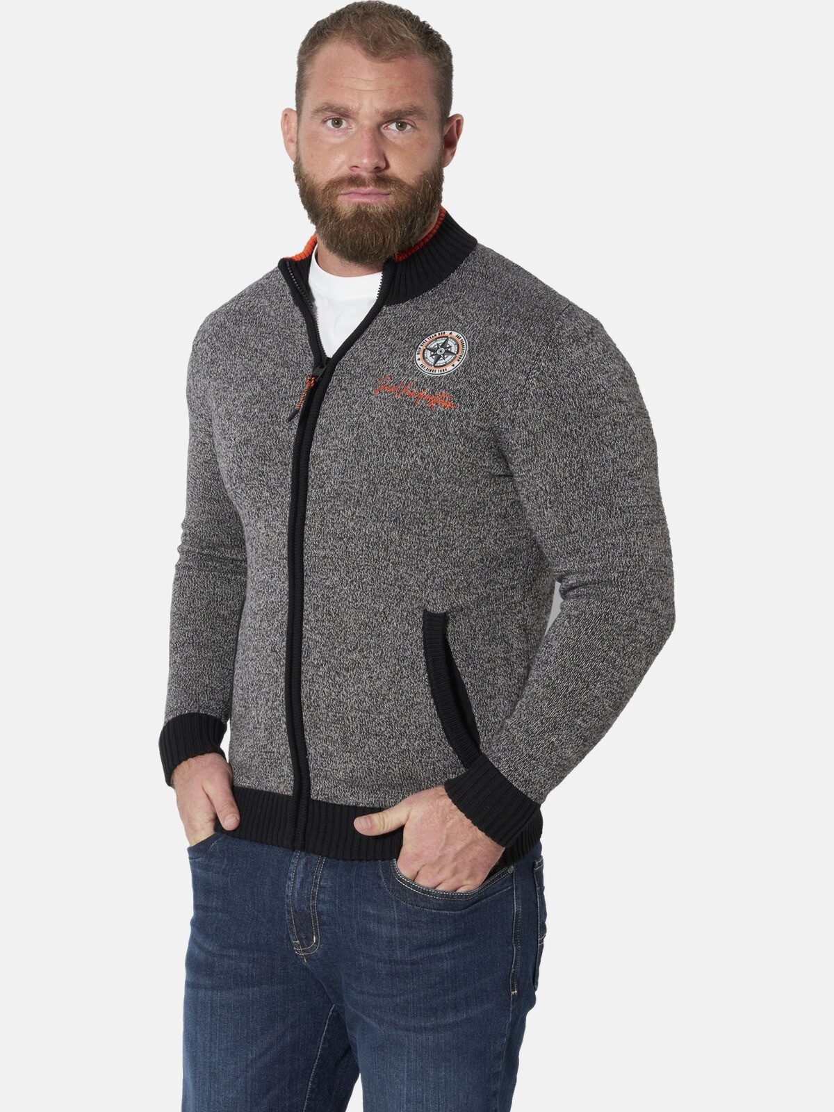 Jan Vanderstorm Strickjacke HESAR