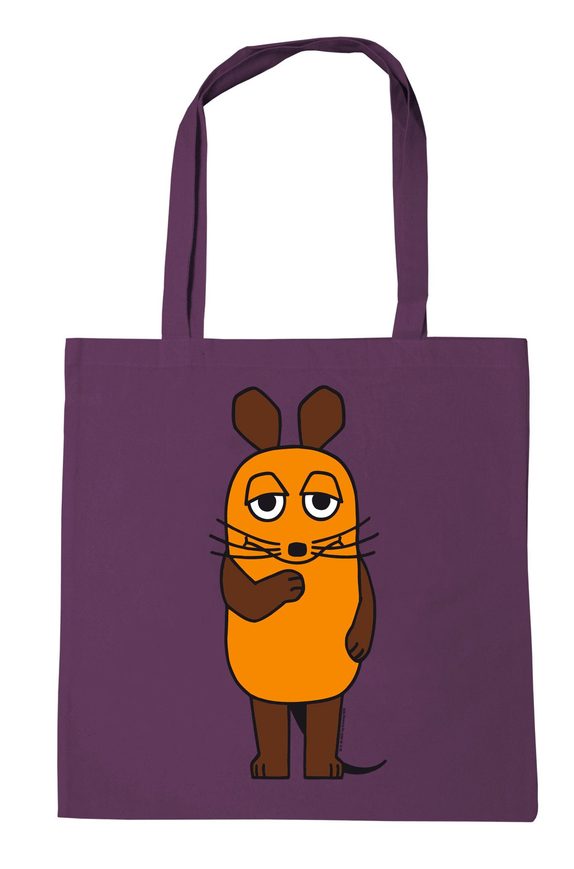 LOGOSHIRT Henkeltasche Baumwolltasche Die Sendung mit günstig online kaufen