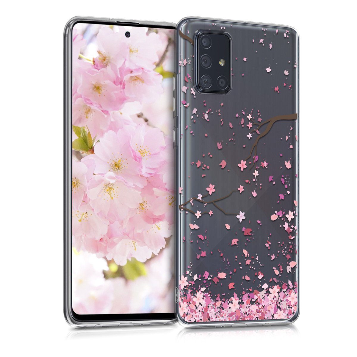 kwmobile Handyhülle Case für Samsung Galaxy A71, Hülle Silikon transparent - Silikonhülle