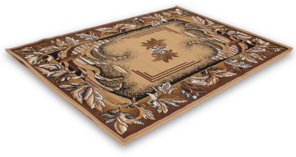 teppich sahara 287 lalee rechteckig hoehe 7 mm maschinell gewebt beige