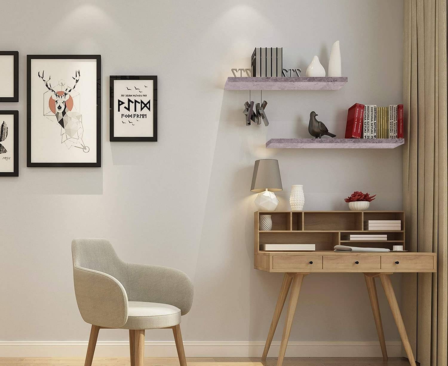 EUGAD Wandregal, 1-tlg., Holz Board Modern günstig online kaufen