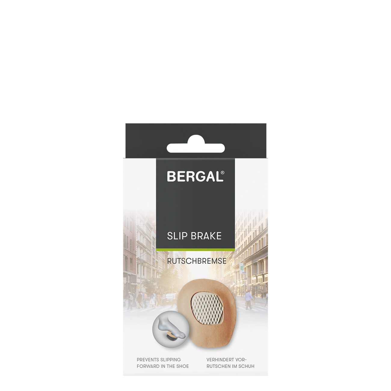 Bergal Schuhpolster Rutschbremse - stoppt das Vorrutschen in Sandaletten un günstig online kaufen