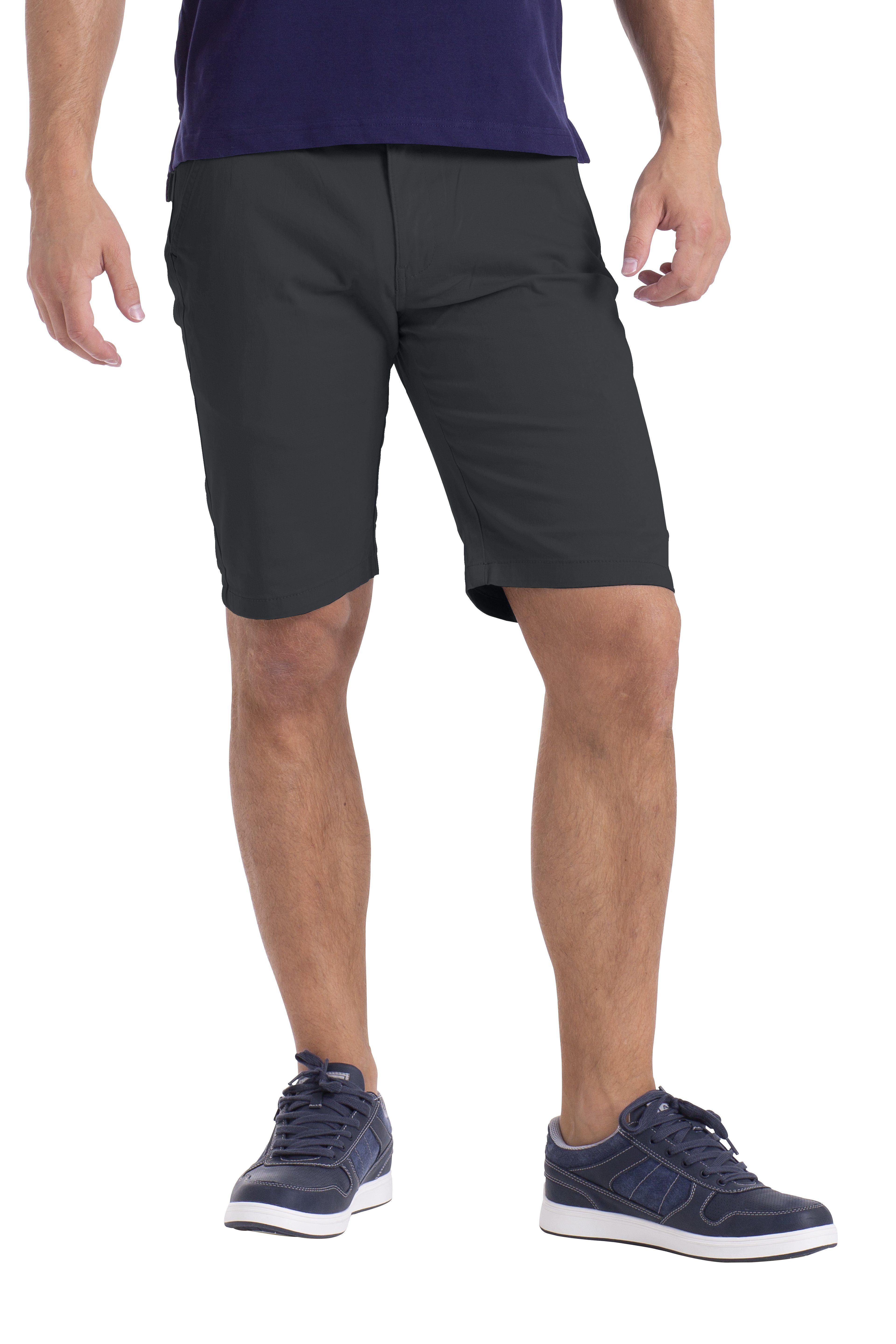 BlauerHafen Chinoshorts Herren Stretch Chino Shorts günstig online kaufen