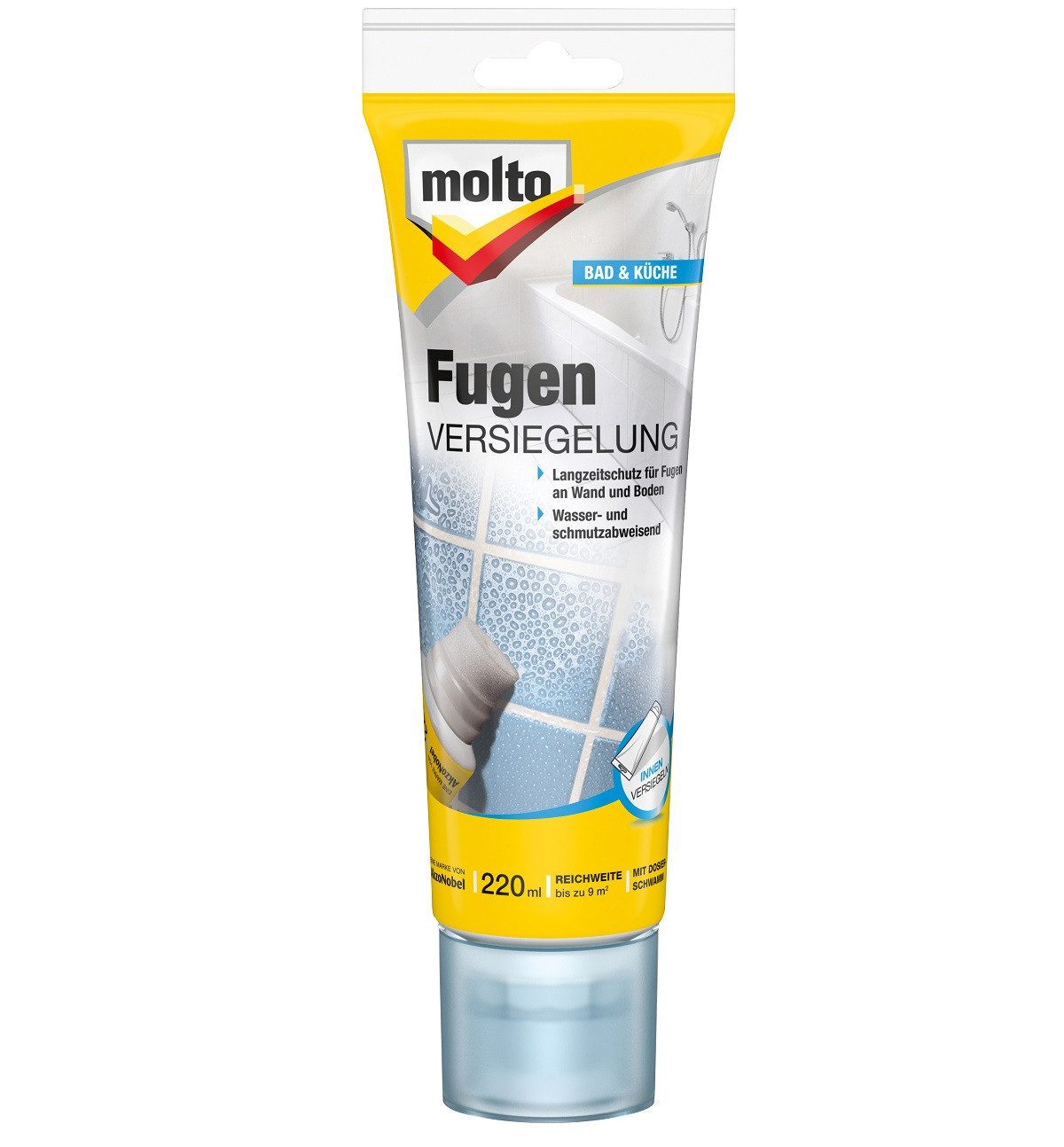 MOLTO Spachtelmasse MOLTO Fugen Versiegelung Tube 220ml