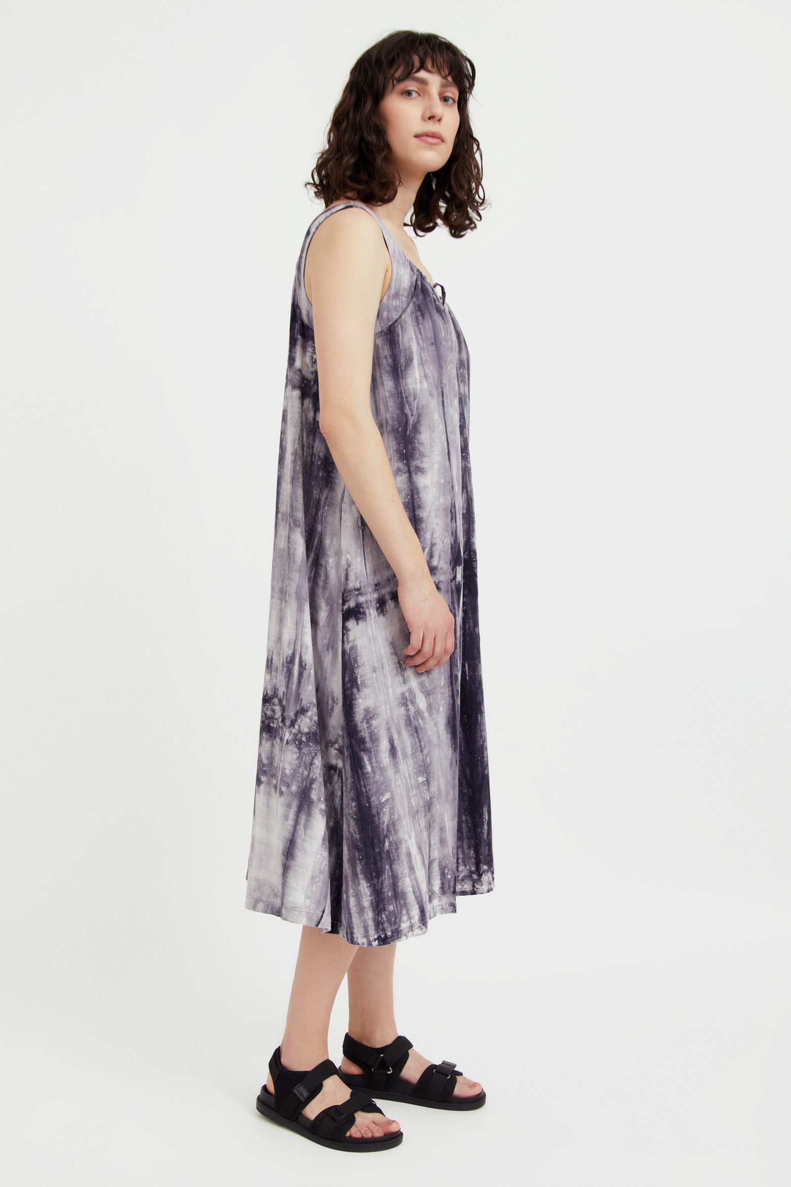 Finn Flare Sommerkleid Batikzauber im auffälligen Batik-Look