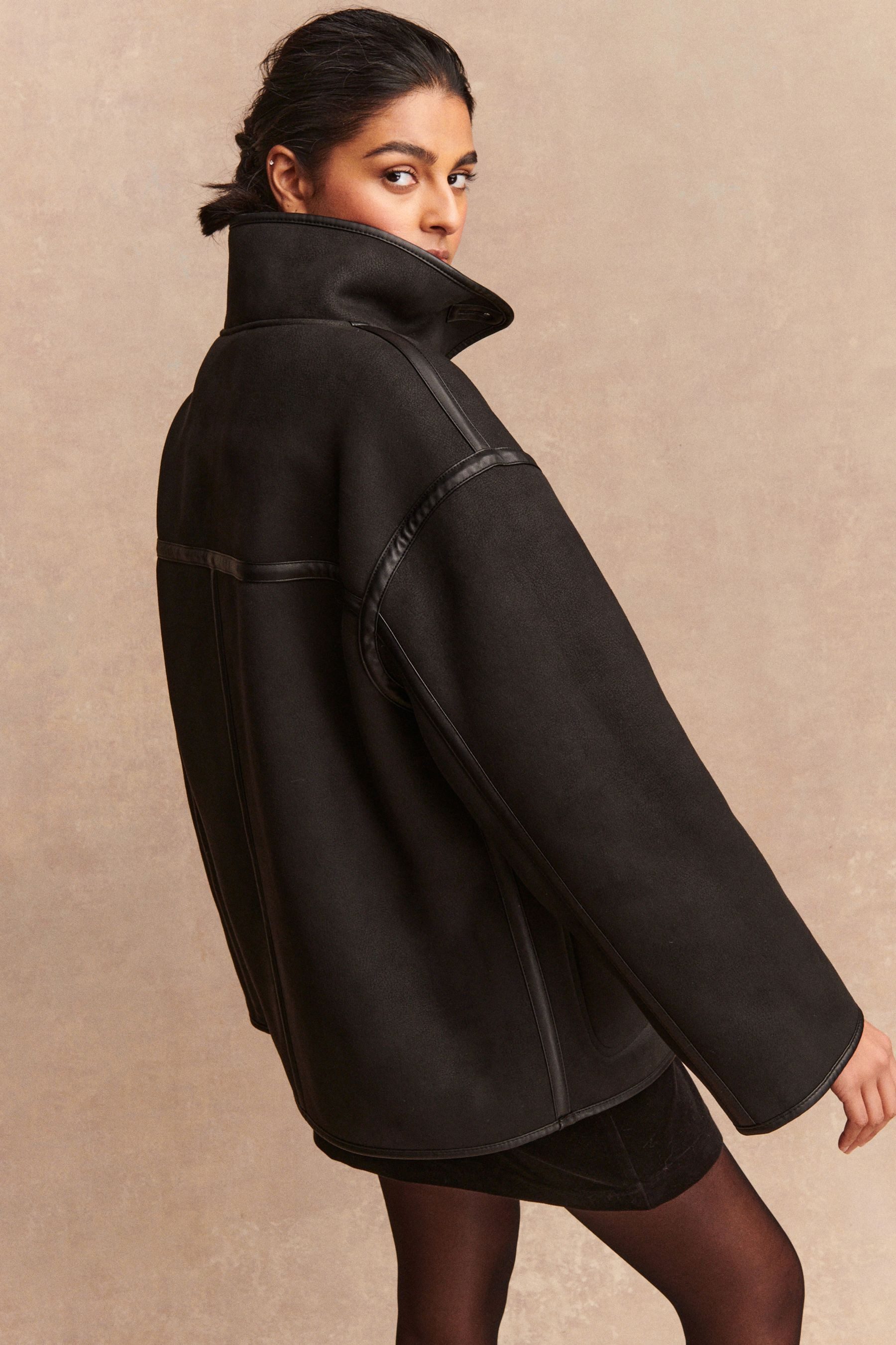 Next Wendejacke Wendejacke aus Teddyfell (1-St) günstig online kaufen